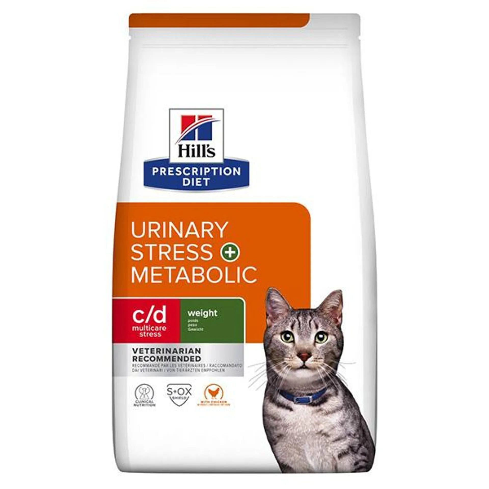 Hill's Pet Nutrition - Prescription Diet c/d Urinary Stress + Metabolic