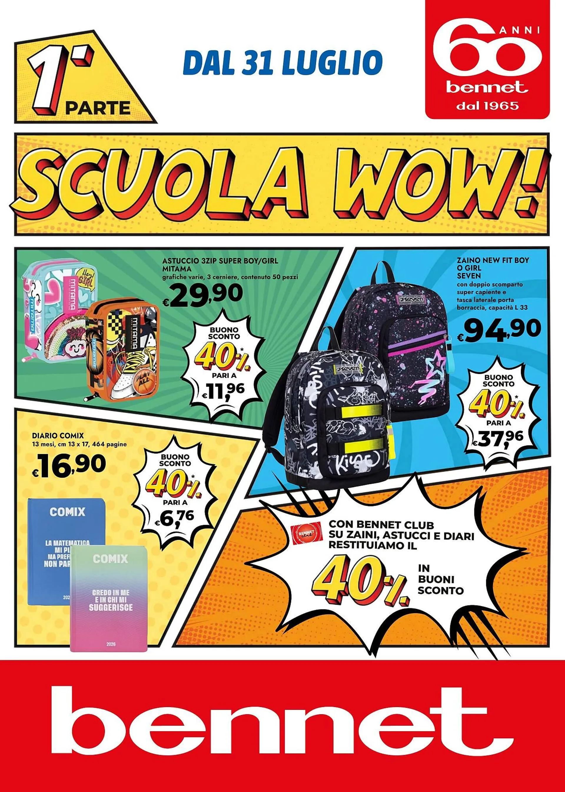 Volantino Bennet da 31 luglio a 17 settembre di 2025 - Pagina del volantino 1