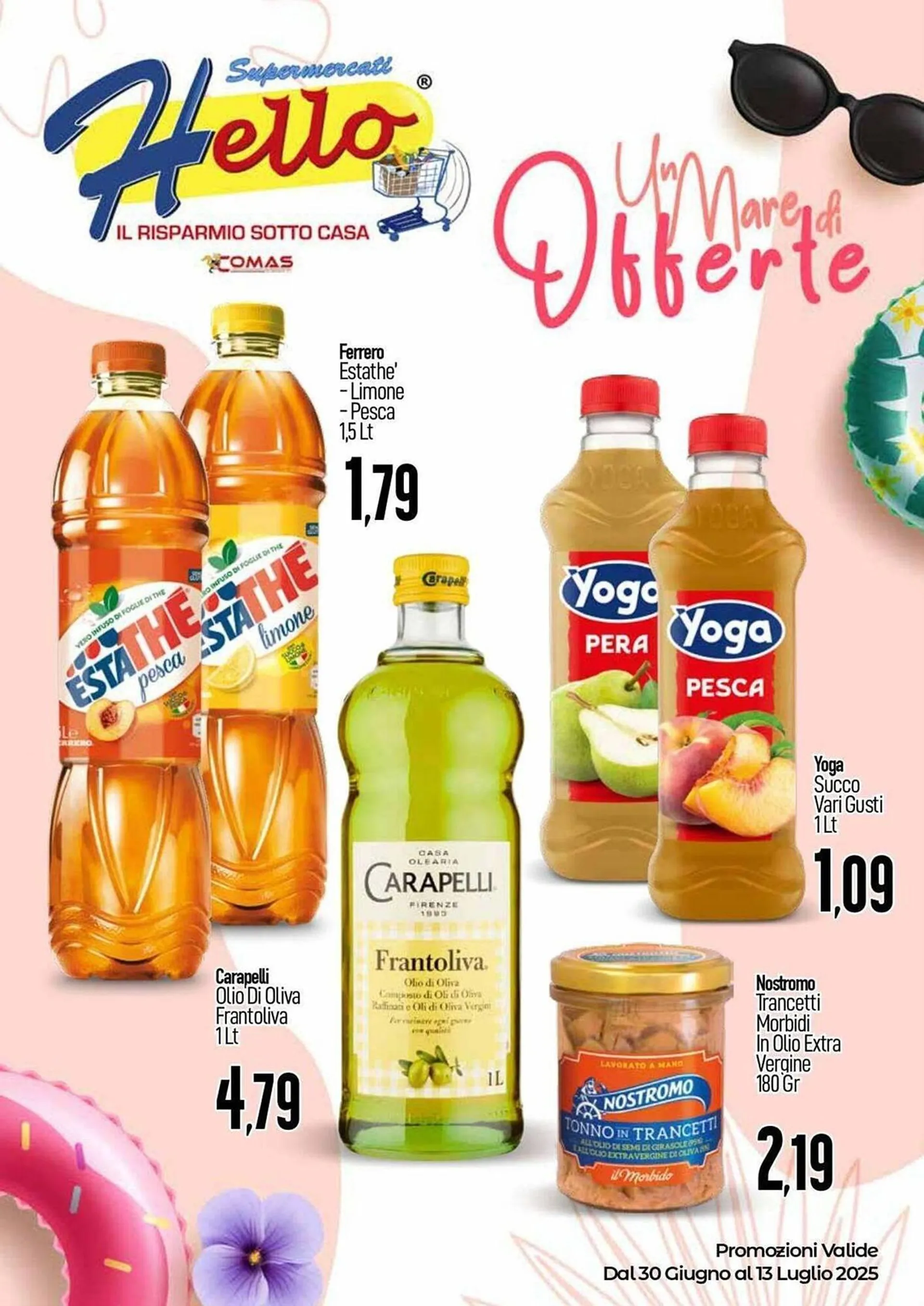 Volantino Hello Supermercati da 1 luglio a 13 luglio di 2025 - Pagina del volantino 1