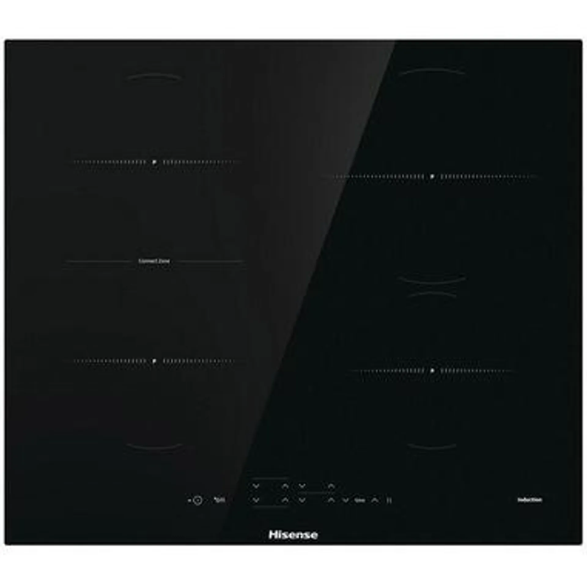 Hisense I6433CB7 piano cottura Nero Da incasso 59.5 cm Piano cottura a induzione 4 Fornello(i)