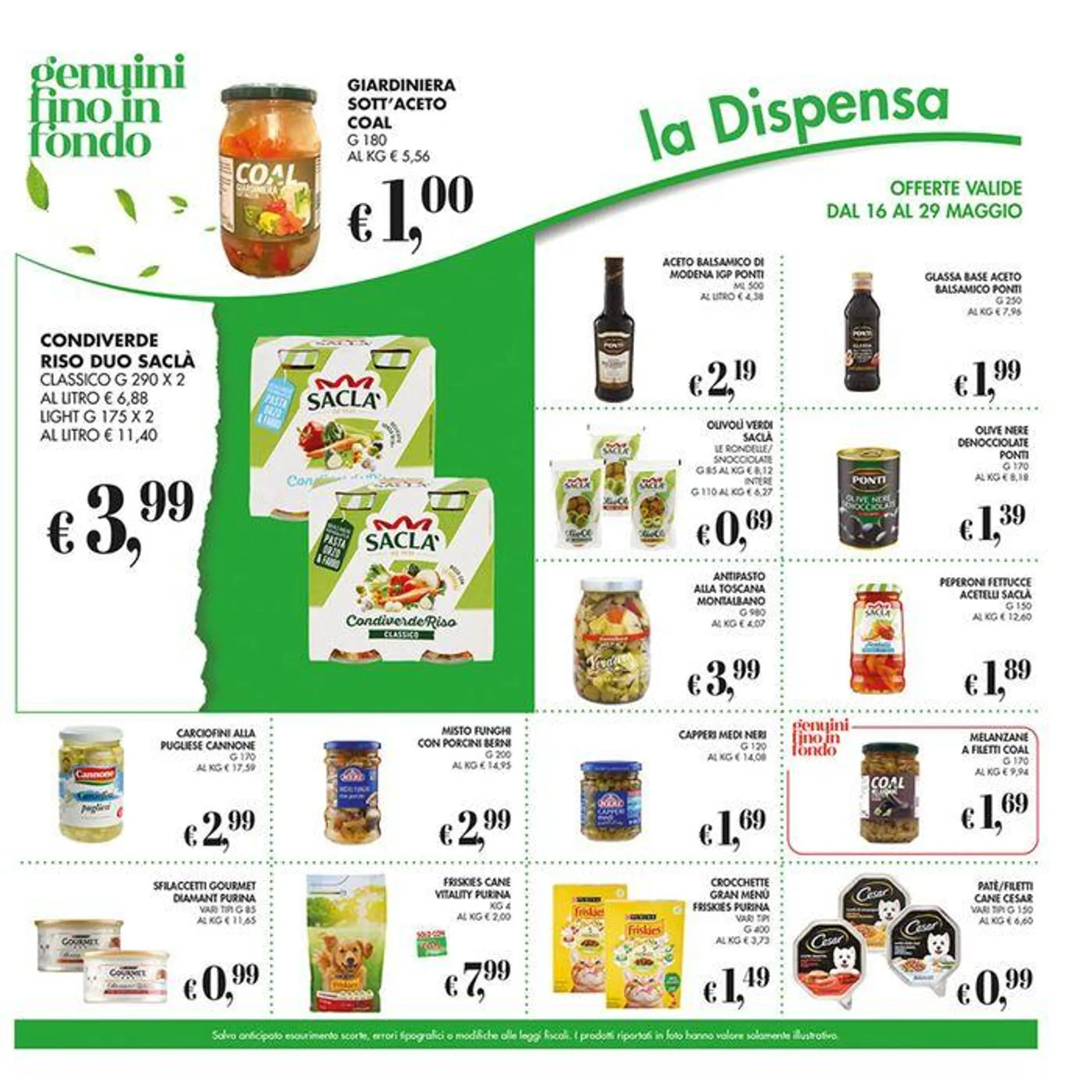 Offerte valide dal 16 al 29 maggio - 19