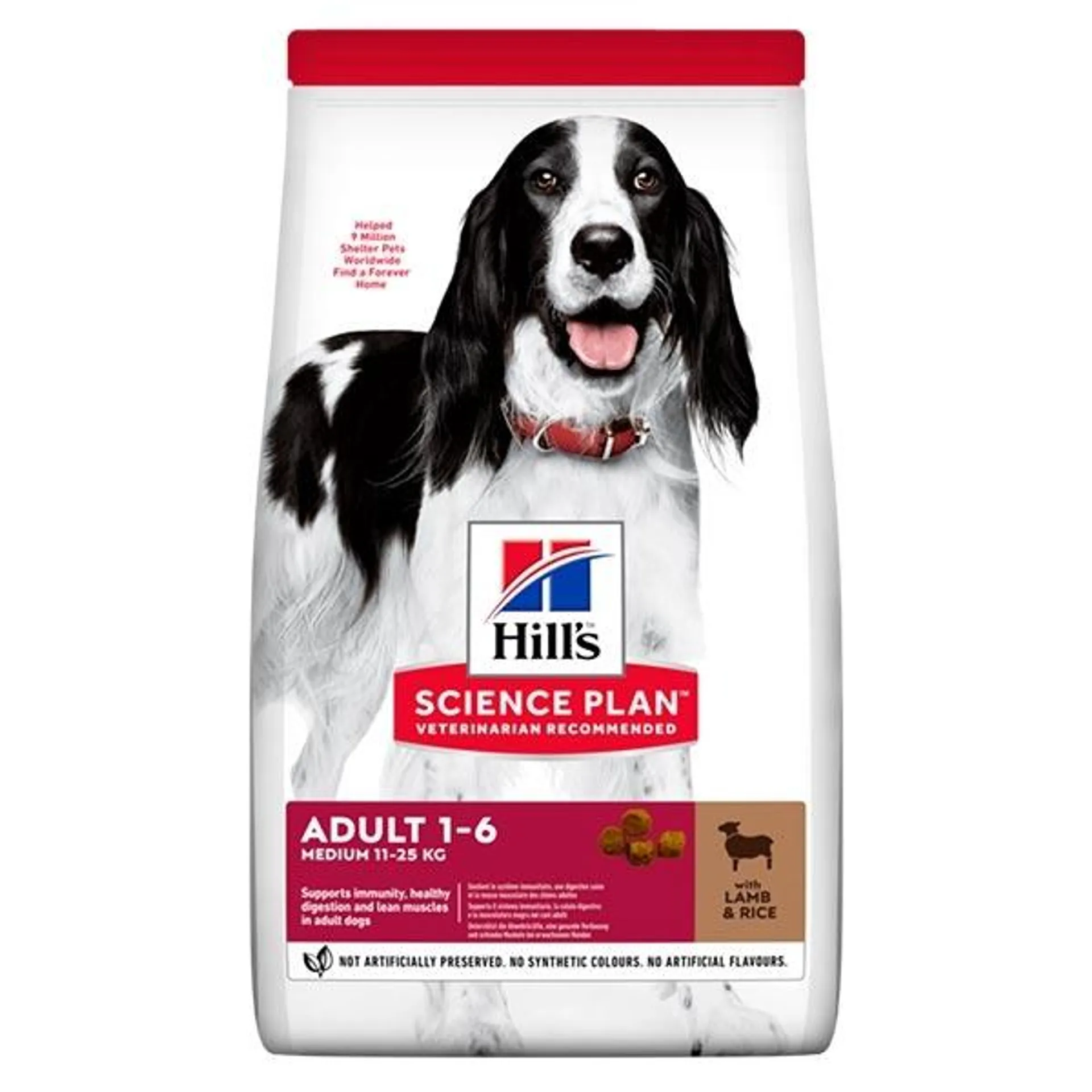 Hill's Pet Nutrition - Science Plan Adult Medium con Agnello e Riso