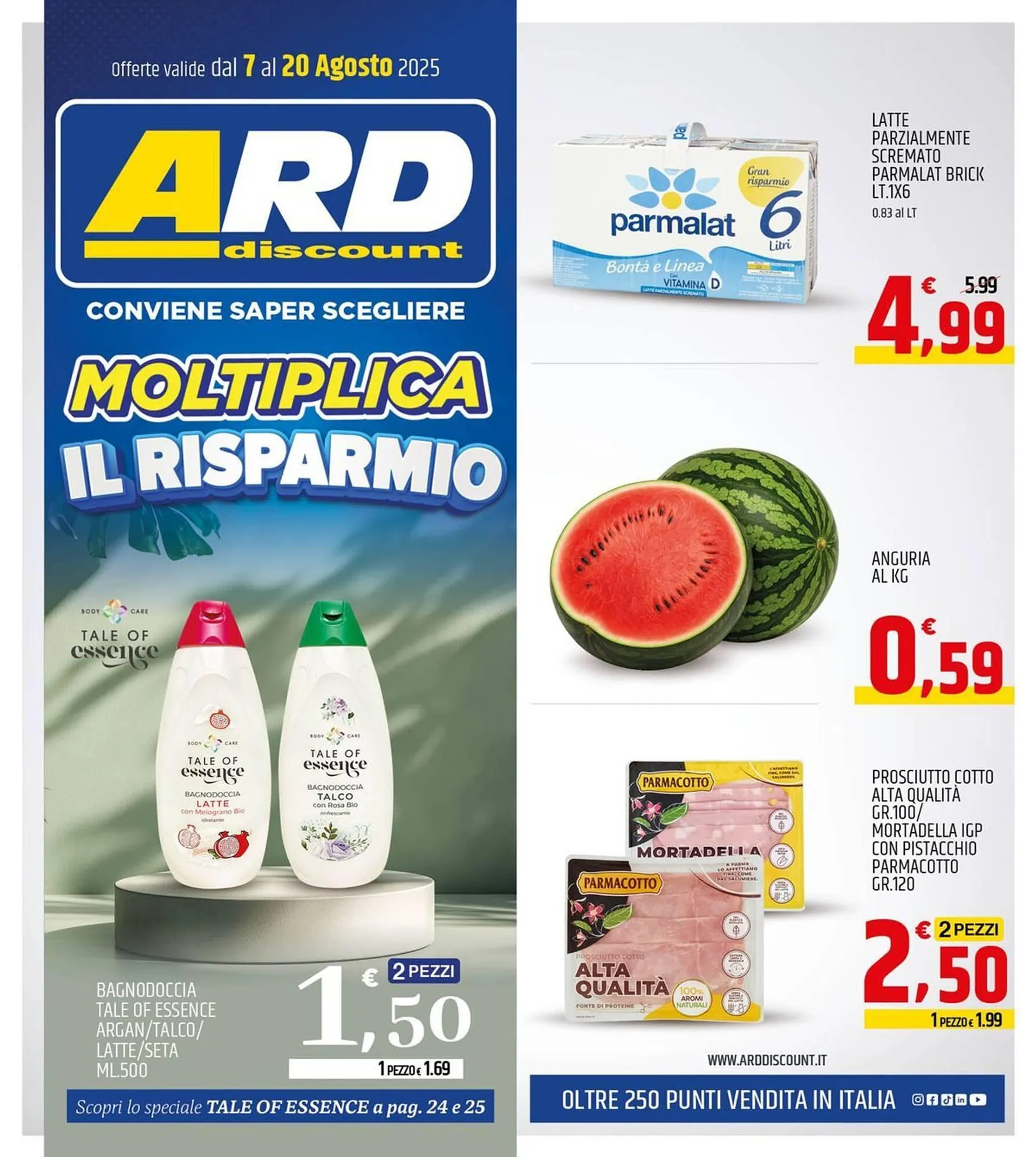Volantino Ard Discount da 7 agosto a 20 agosto di 2025 - Pagina del volantino 1