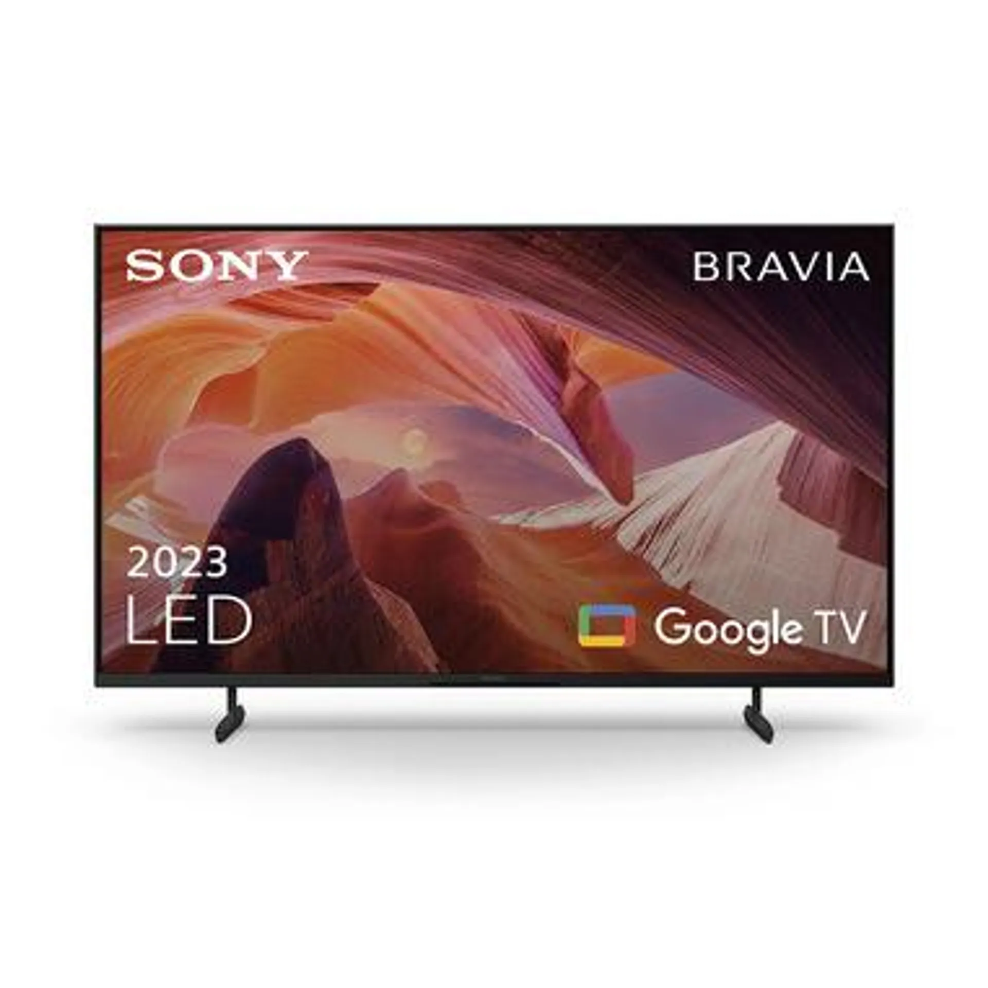 Sony BRAVIA | KD-43X80L | LED | 4K HDR | Google TV | ECO PACK | BRAVIA CORE | Flush Surface Design