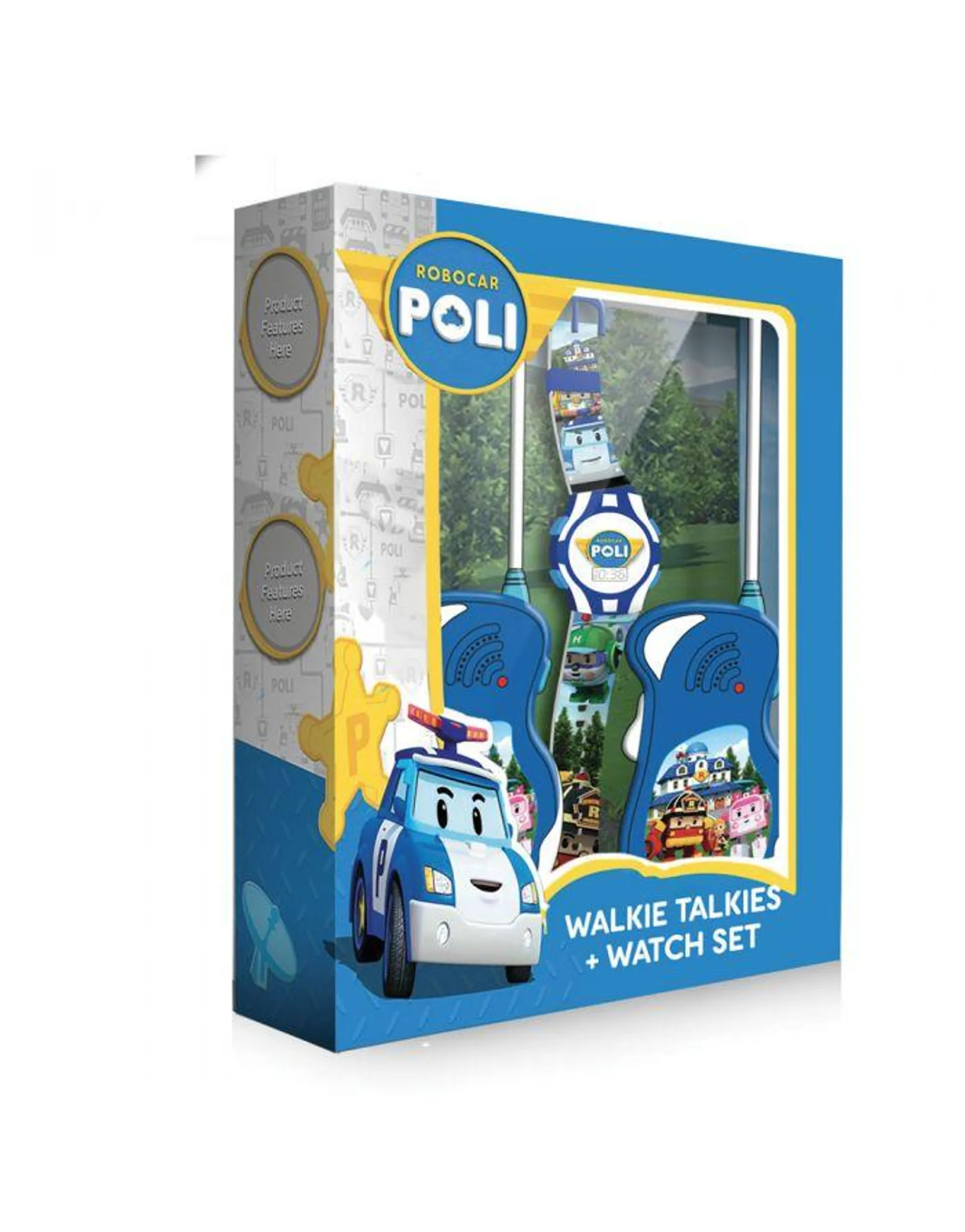 Robocar Poli - Walkie Talkie + Orologio PO0001