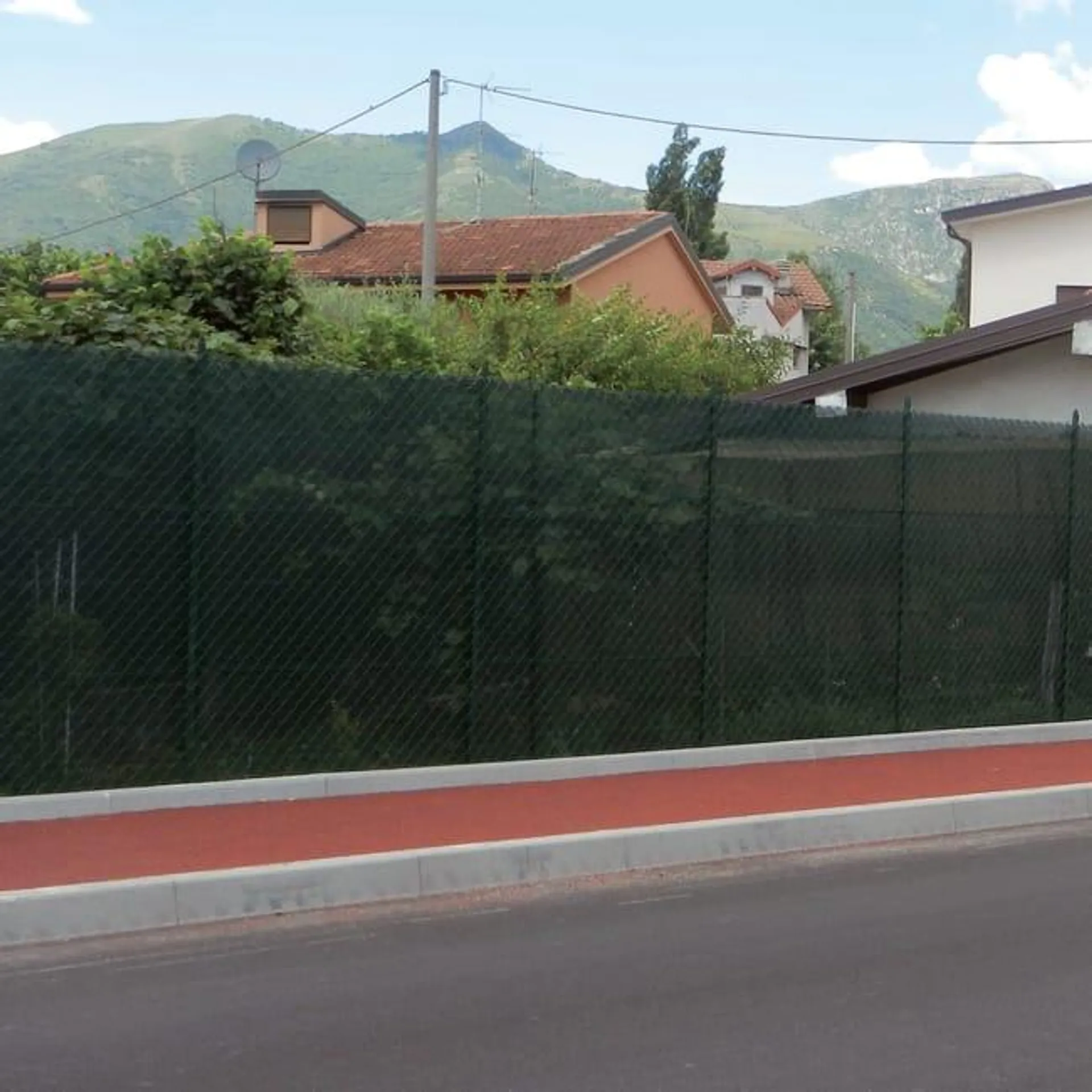 Rete ombreggiante in Polietilene alta densità TENAX Jamaica L 5 x H 2 m verde