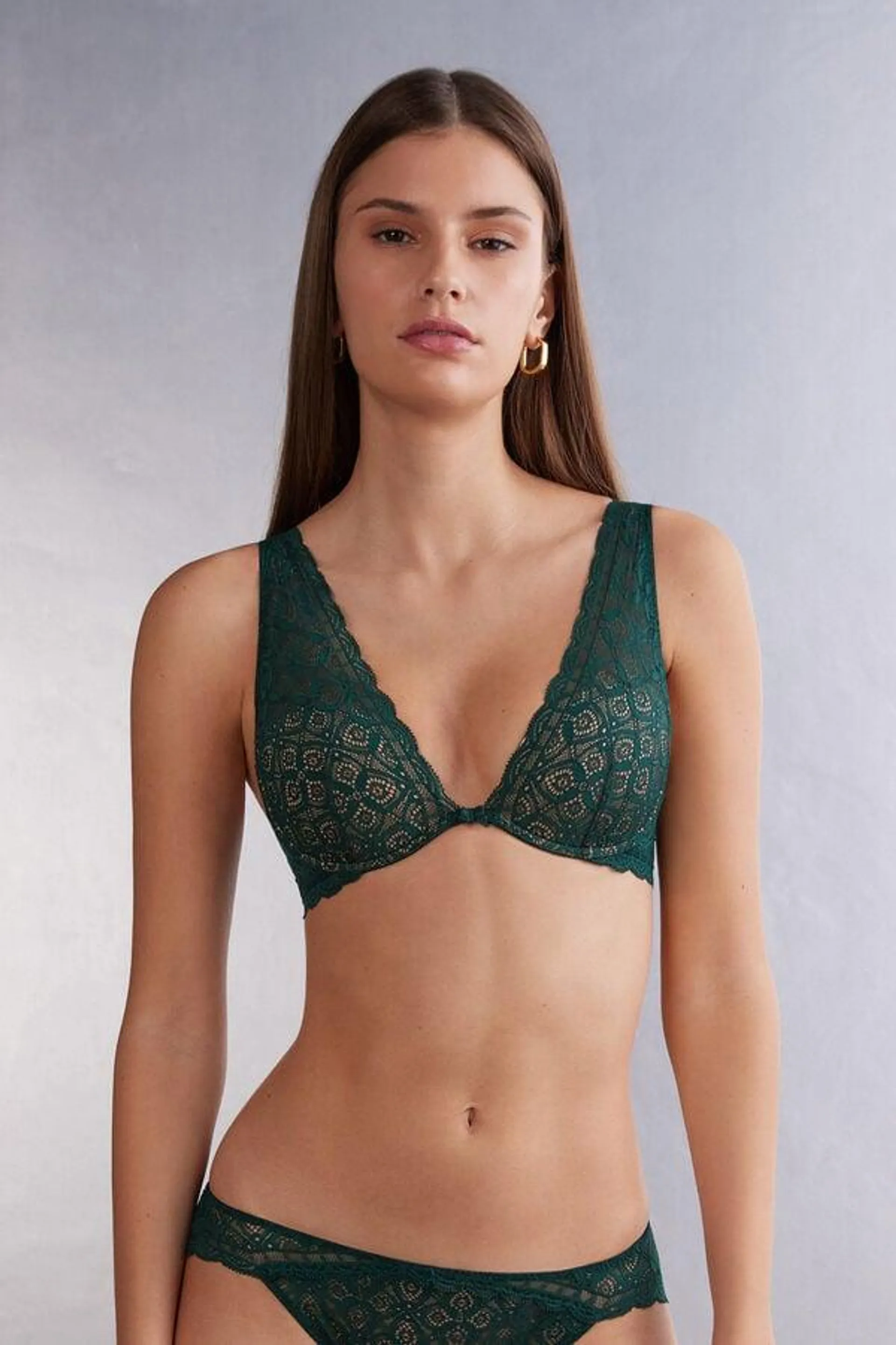 Reggiseno a Balconcino Elena in Pizzo