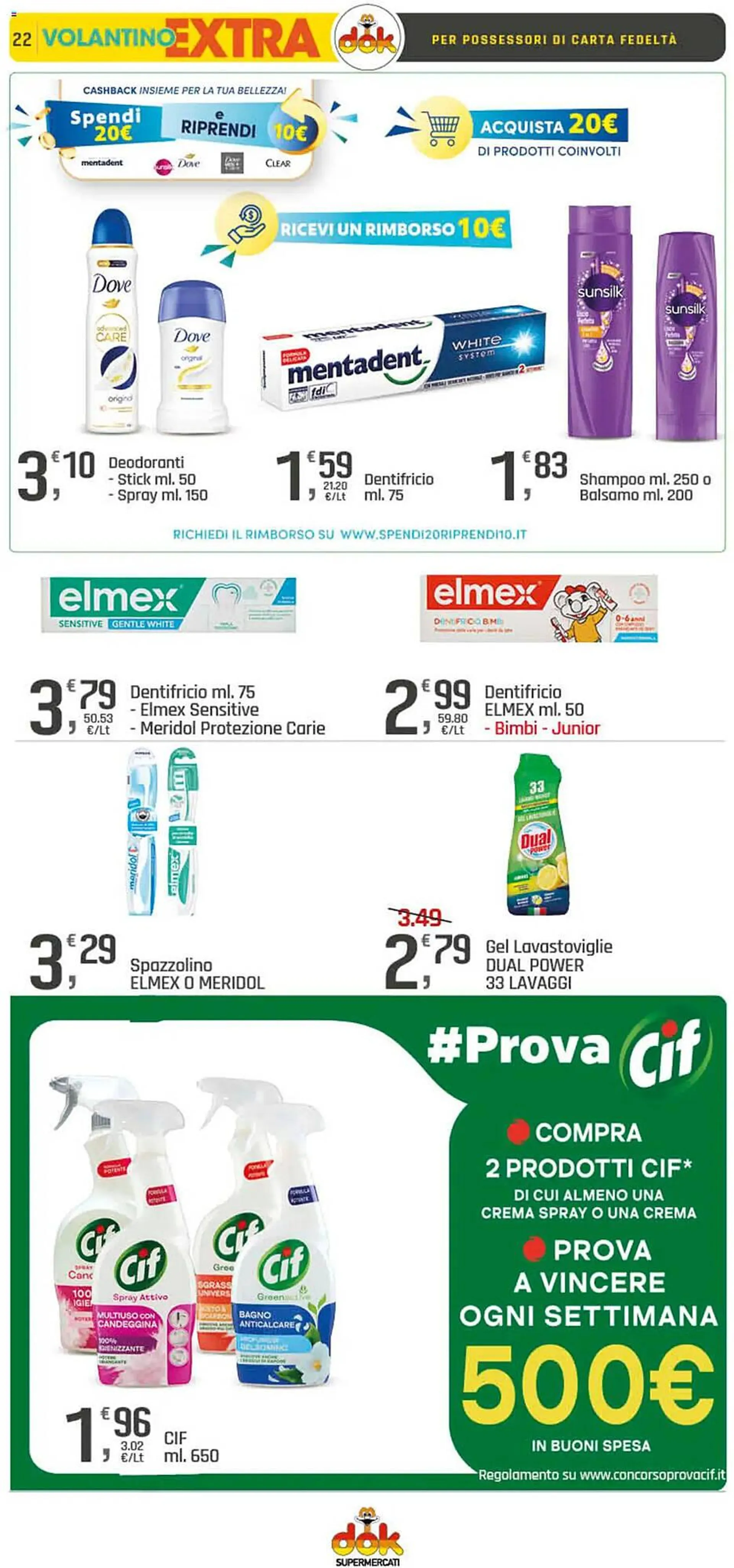 Volantino Supermercati Dok da 24 aprile a 30 aprile di 2025 - Pagina del volantino 22