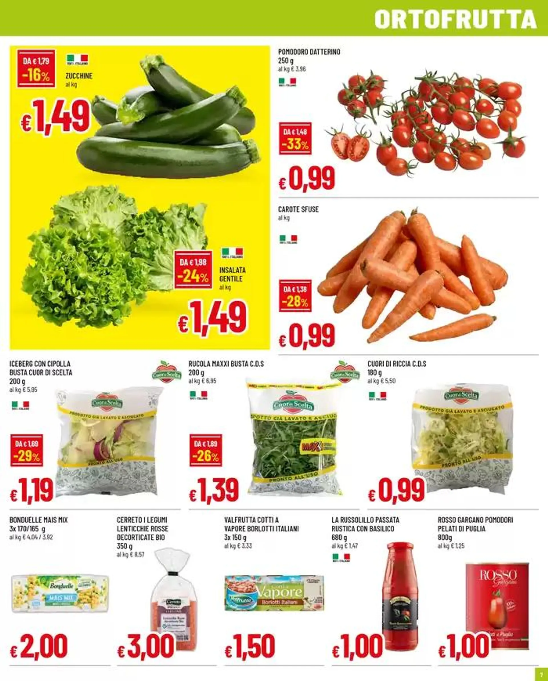 TANTI PRODOTTI DA 0,50 A 3,00€ da 22 maggio a 4 giugno di 2025 - Pagina del volantino 7