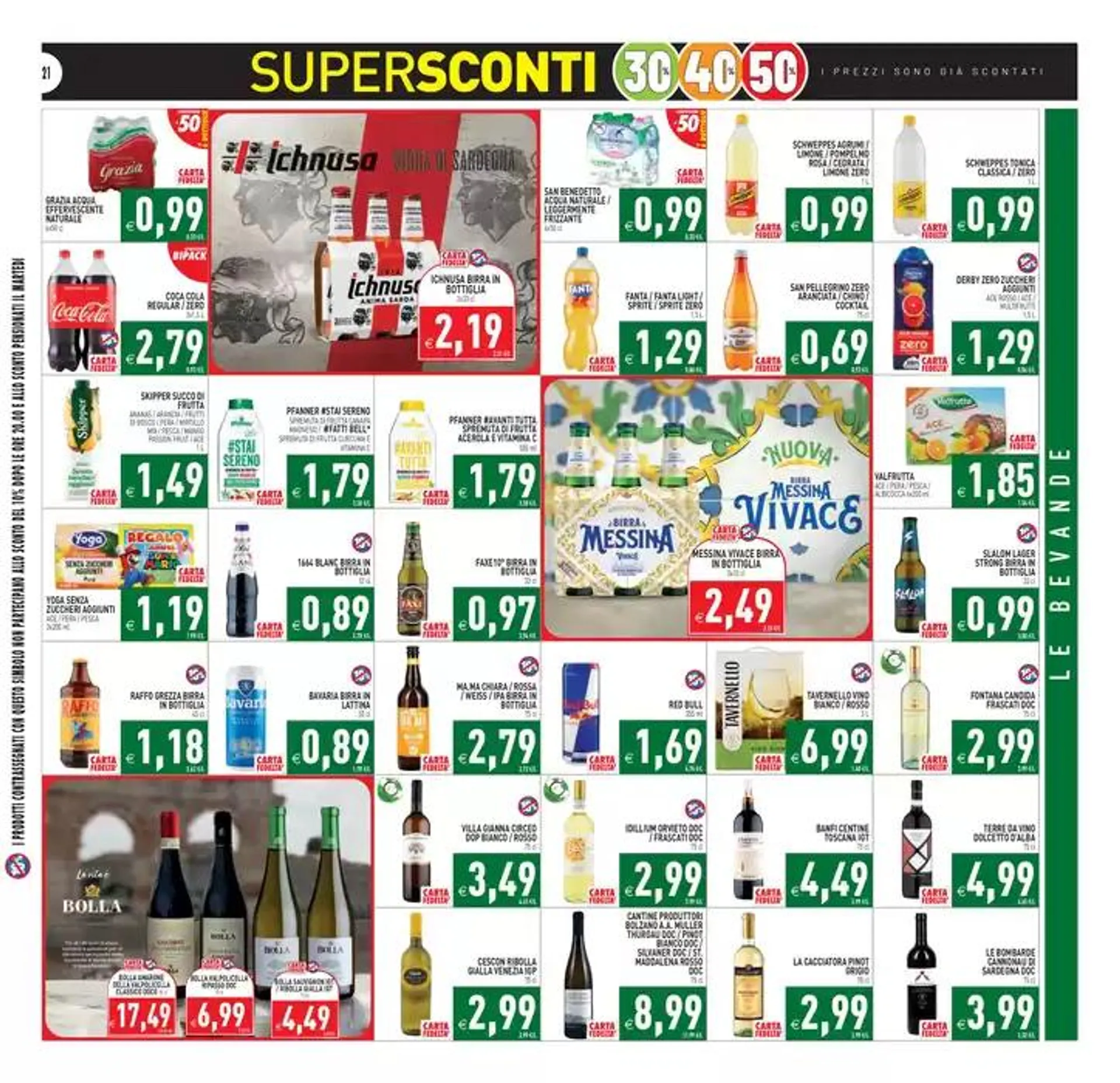 Super sconti 30 40 50% da 23 ottobre a 31 ottobre di 2024 - Pagina del volantino 21