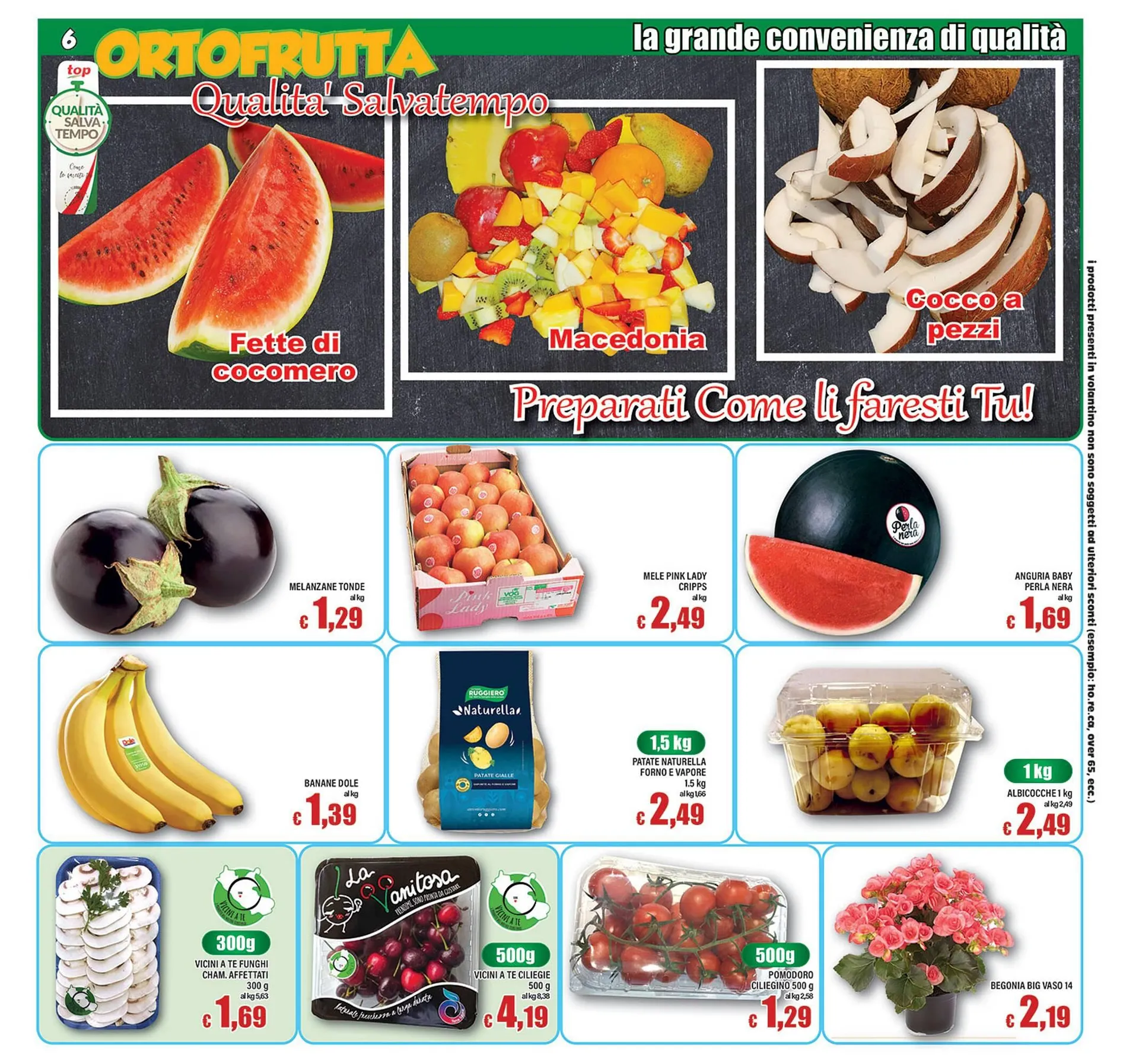 Volantino Top Supermercati da 8 giugno a 18 giugno di 2024 - Pagina del volantino 6