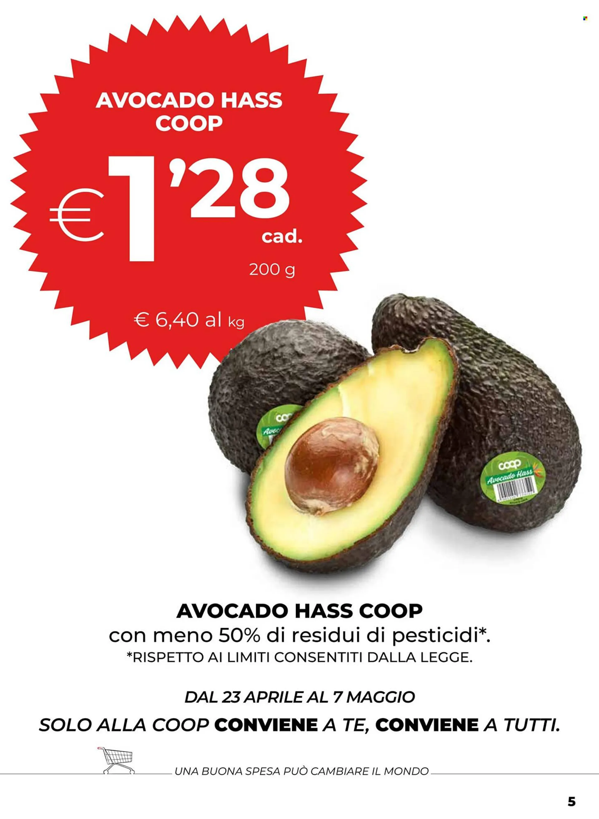 Volantino Unicoop da 22 aprile a 6 maggio di 2025 - Pagina del volantino 5