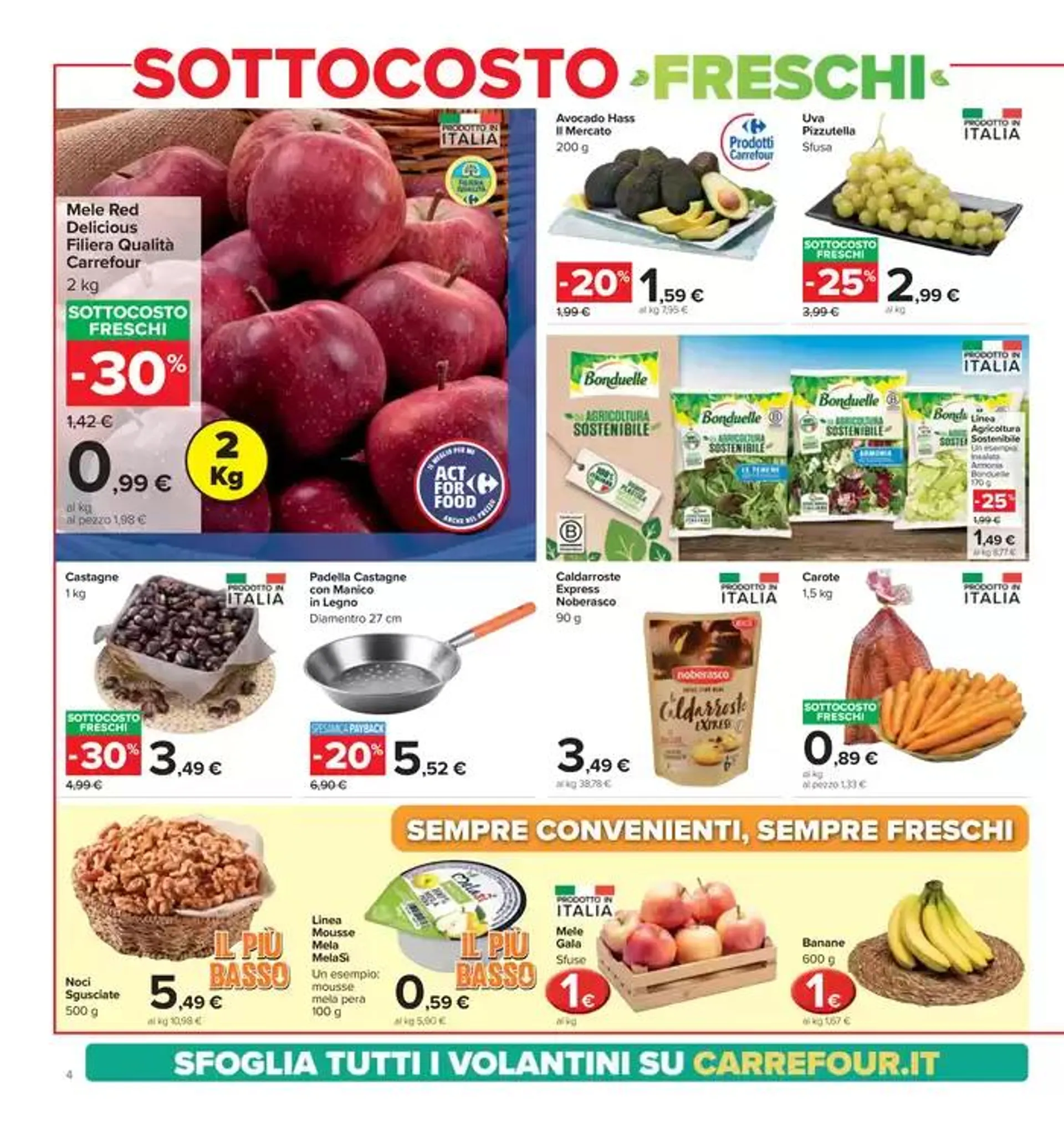 Sottocosto freschi  da 21 ottobre a 31 ottobre di 2024 - Pagina del volantino 4