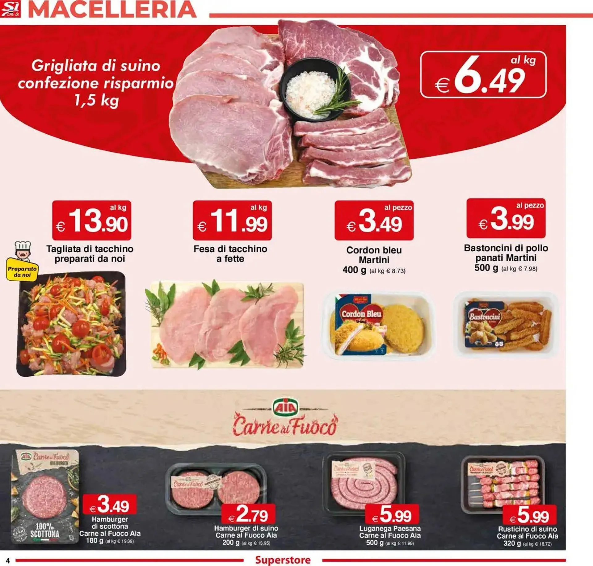 Volantino Sì con te da 29 maggio a 11 giugno di 2025 - Pagina del volantino 4