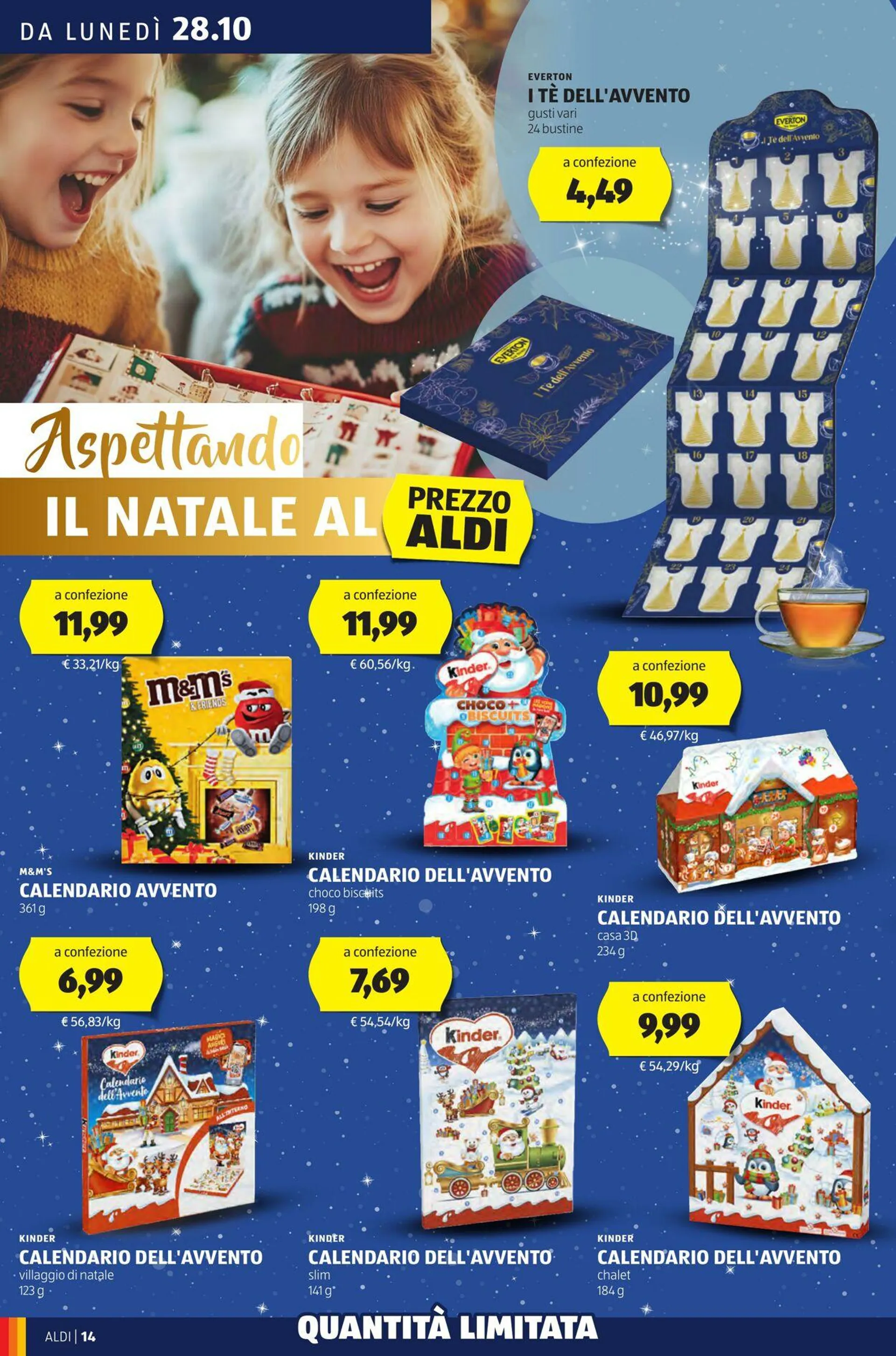 Aldi Volantino attuale da 28 ottobre a 3 novembre di 2024 - Pagina del volantino 14