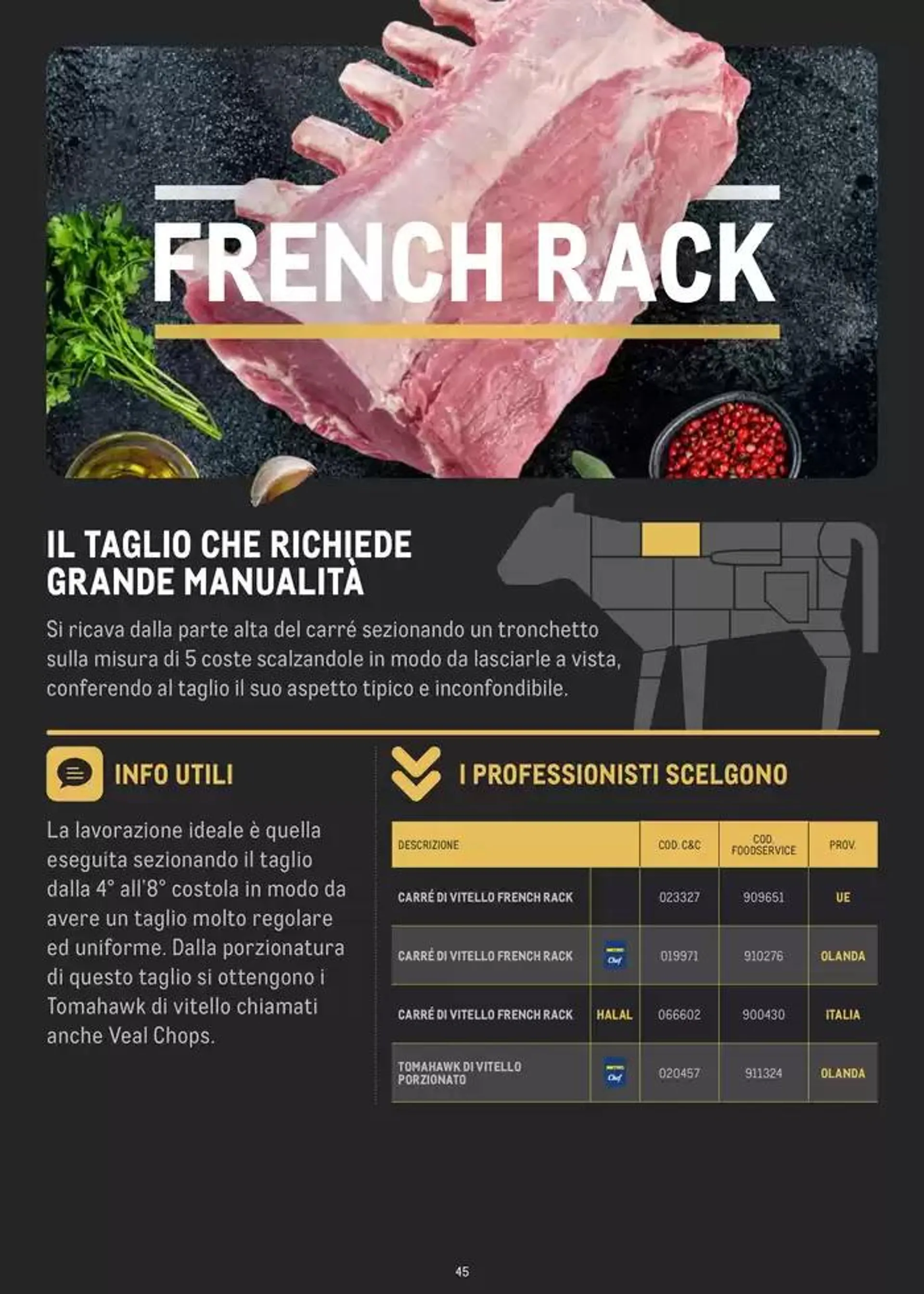 CATALOGO CARNE 2024 da 2 gennaio a 31 agosto di 2025 - Pagina del volantino 45