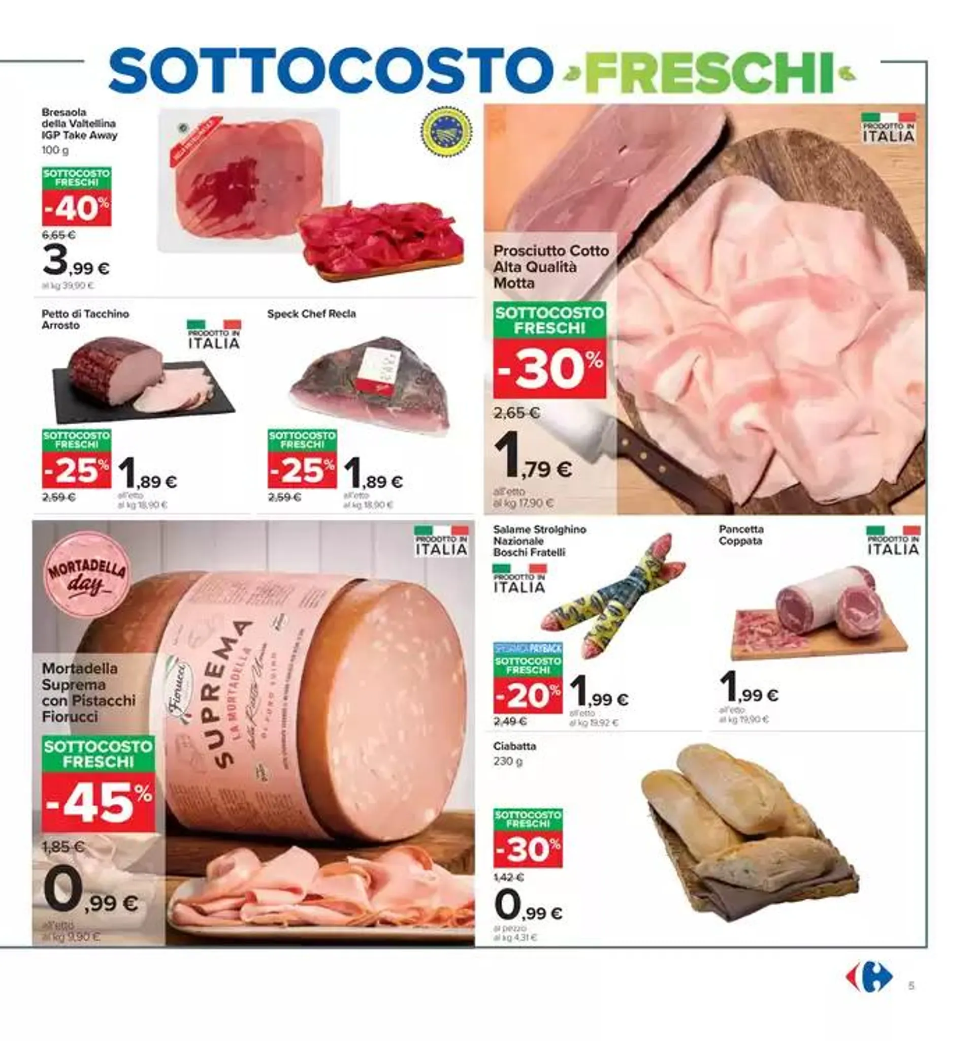 Sottocosto freschi  da 24 ottobre a 7 novembre di 2024 - Pagina del volantino 5