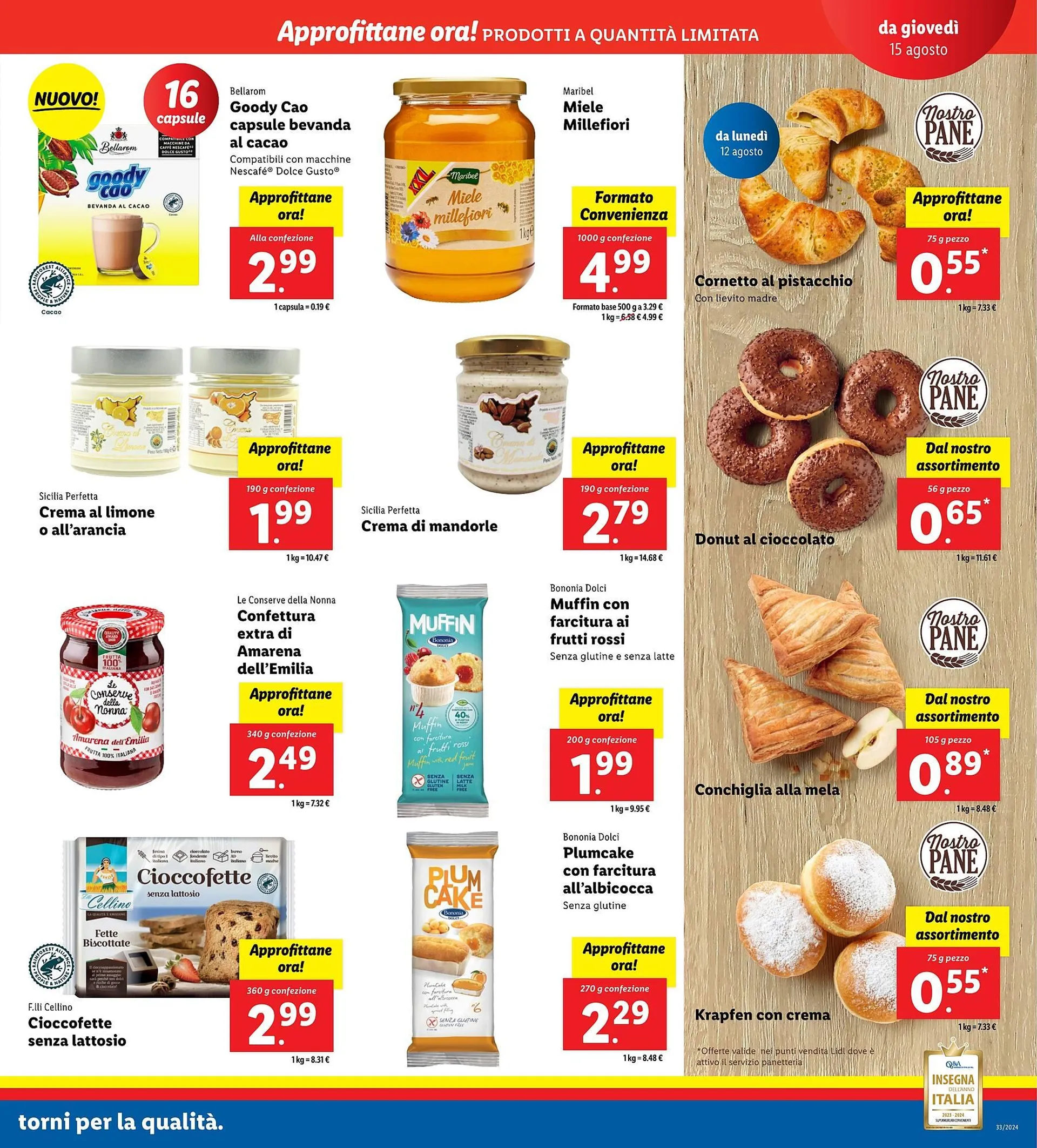 Volantino Lidl da 12 agosto a 18 agosto di 2024 - Pagina del volantino 19