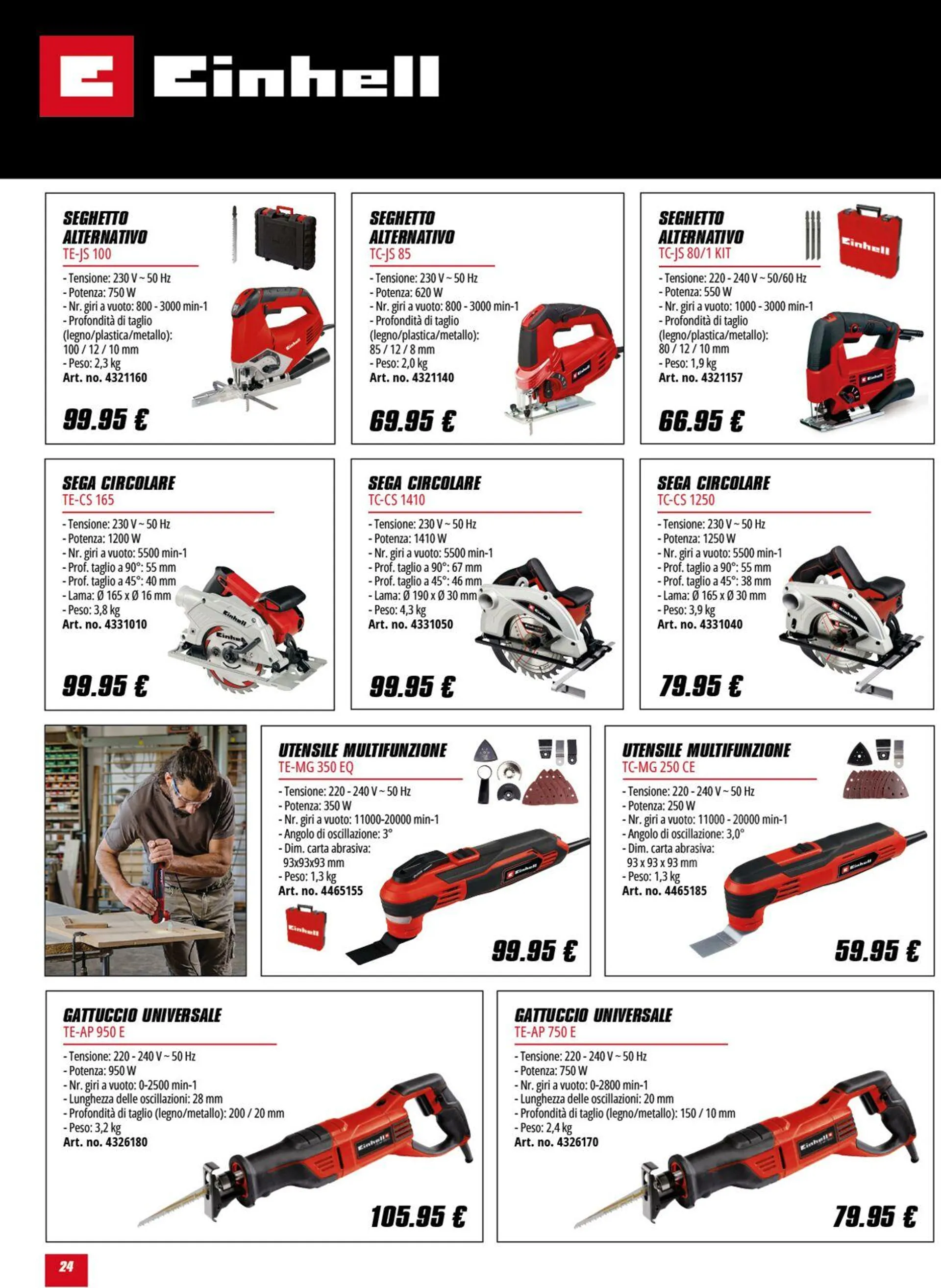 Einhell da 8 maggio a 8 giugno di 2025 - Pagina del volantino 24