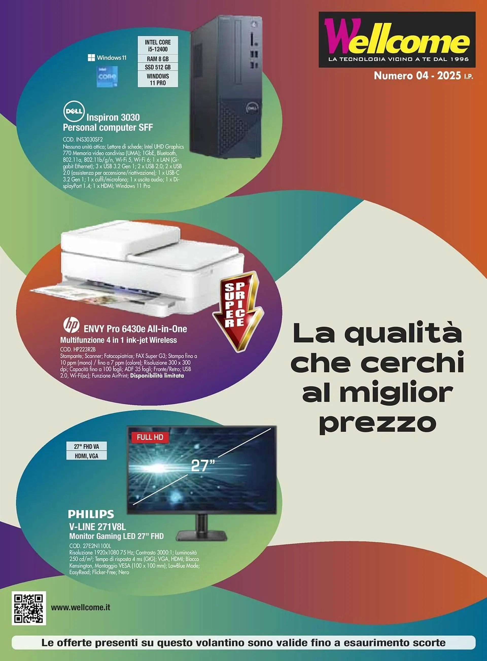 Volantino Wellcome - 1