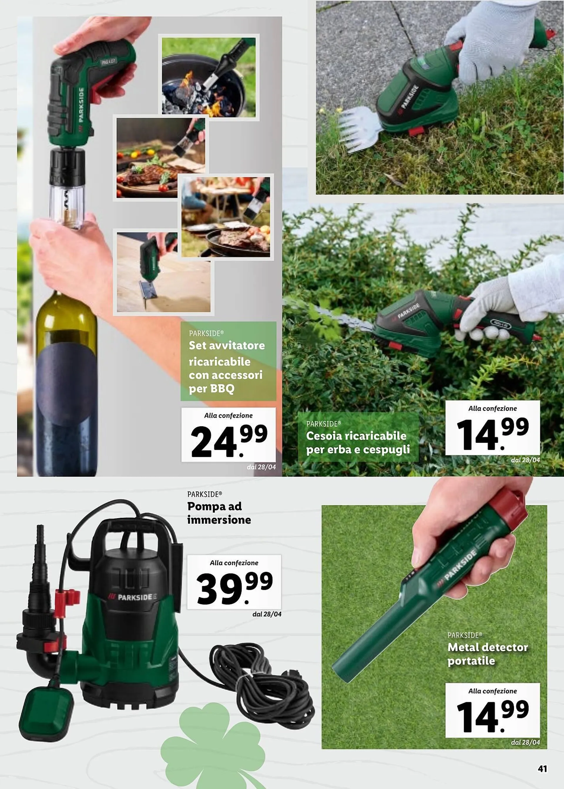 Volantino Lidl da 4 aprile a 30 aprile di 2025 - Pagina del volantino 41