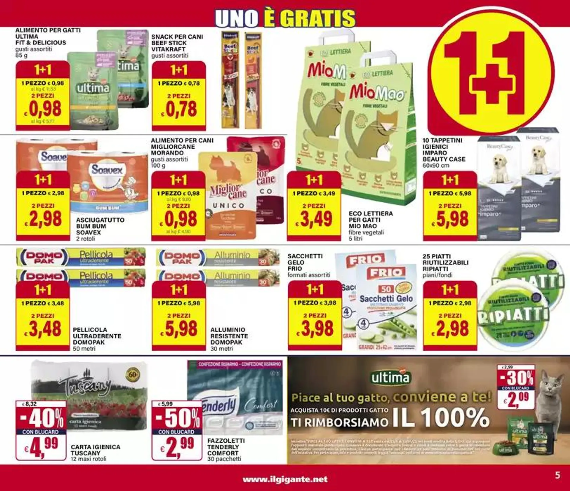 1+1 Uno è Gratis da 24 aprile a 4 maggio di 2025 - Pagina del volantino 5