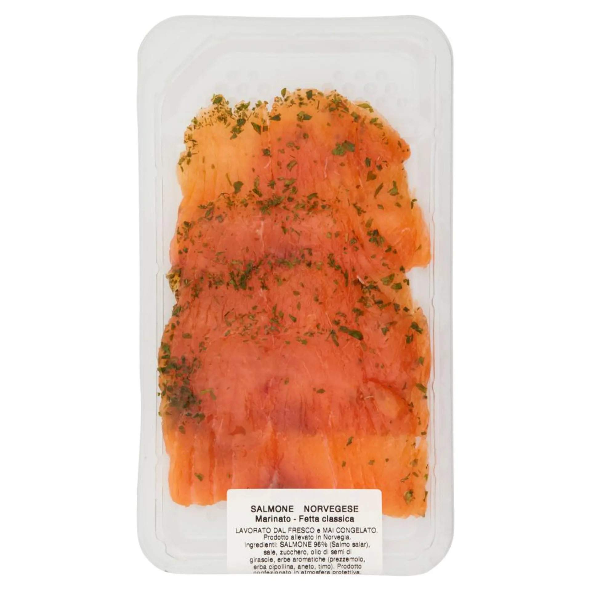 Salmone Norvegese Marinato Fetta classica 100 g