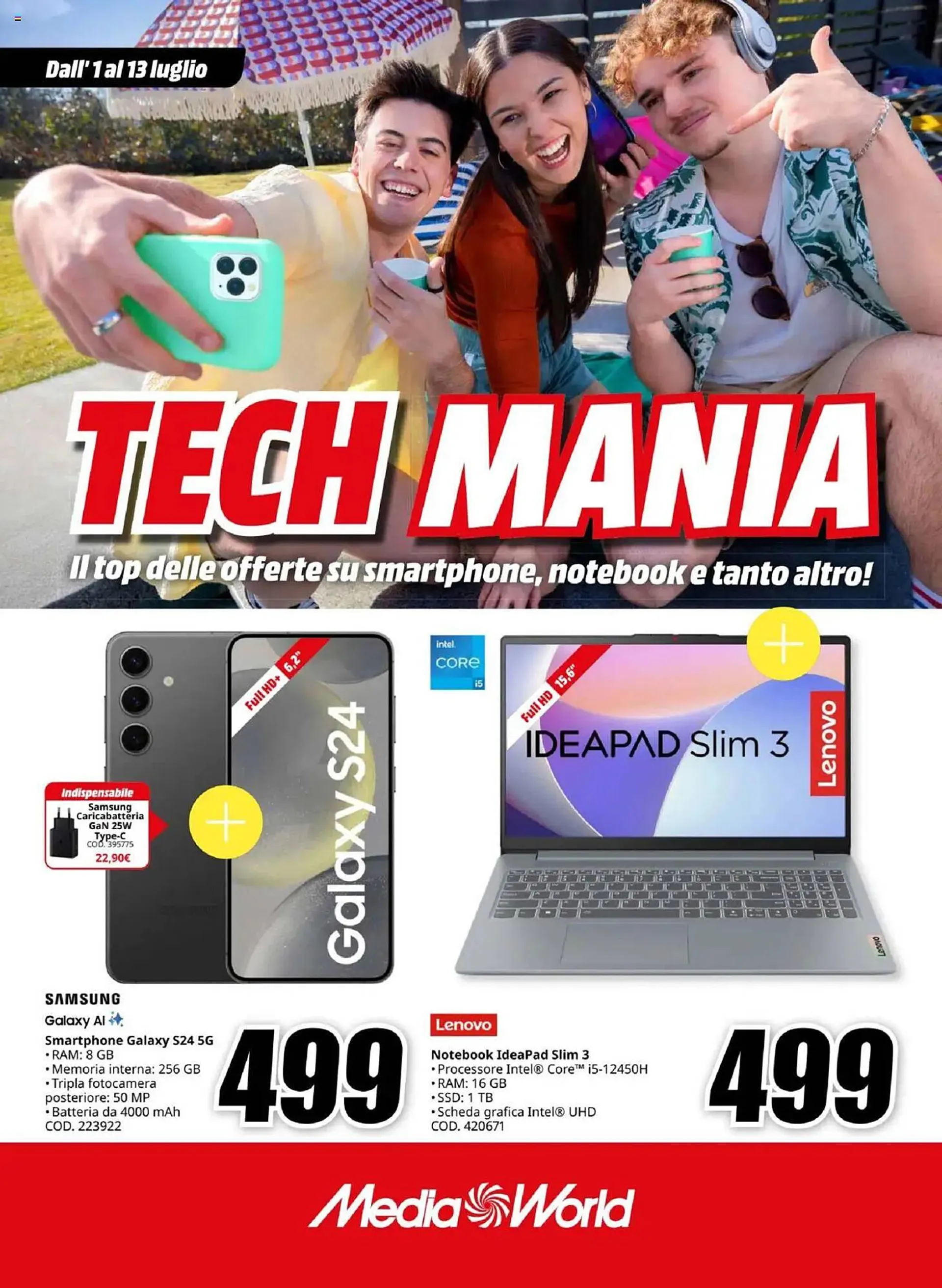 Volantino MediaWorld - 1