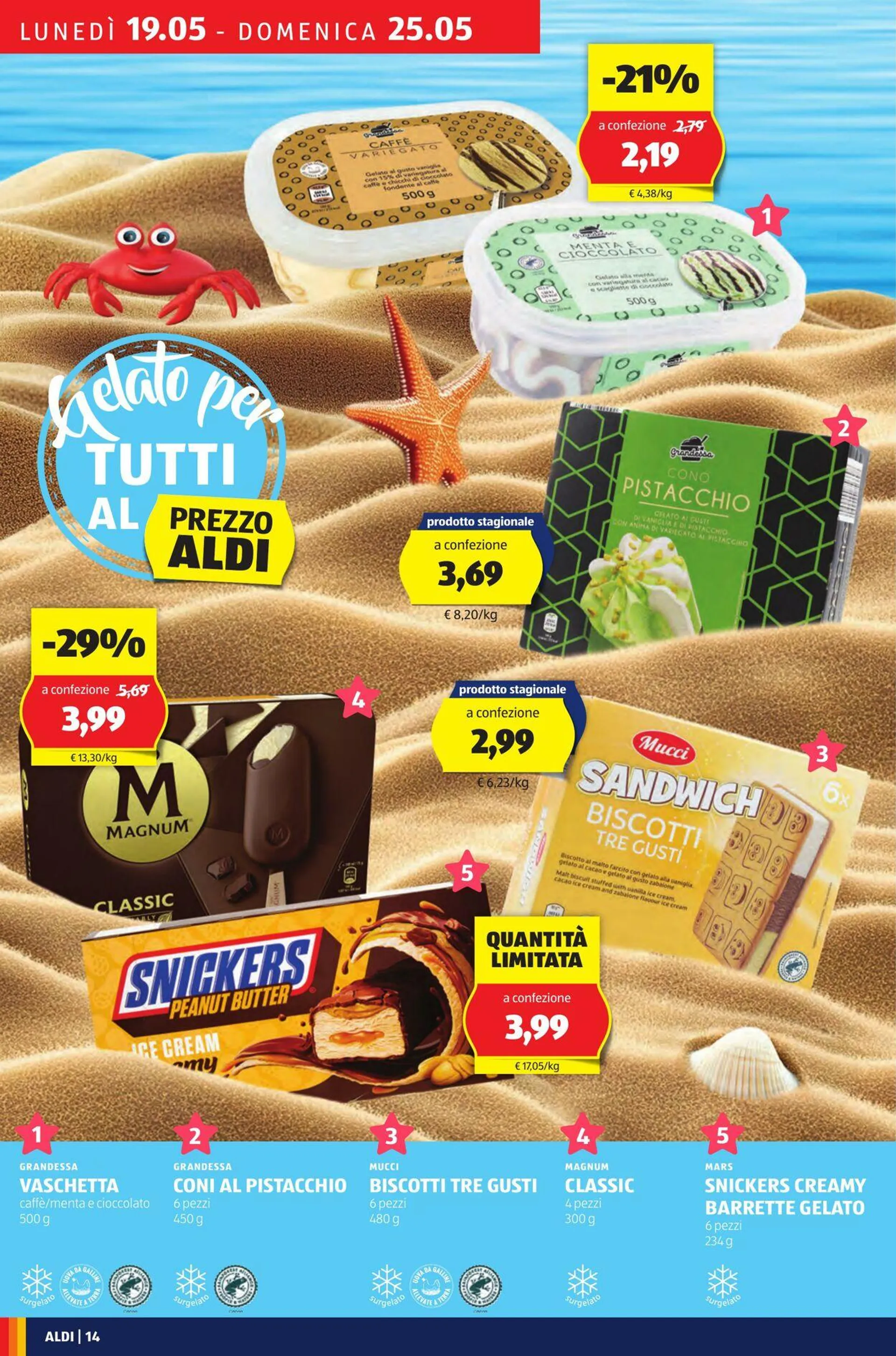Aldi Volantino attuale da 19 maggio a 25 maggio di 2025 - Pagina del volantino 14