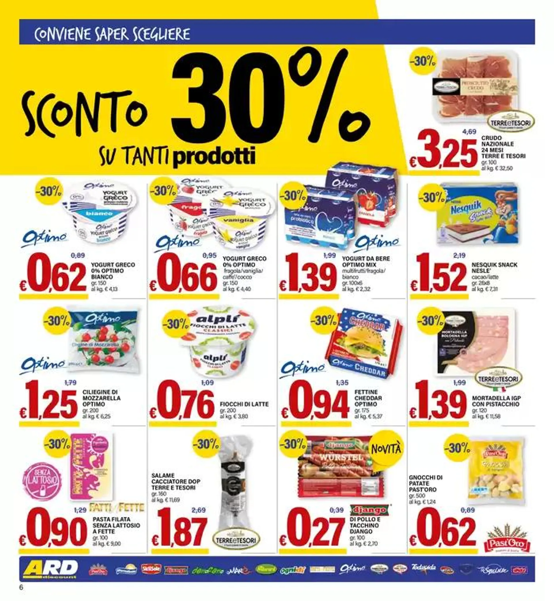 All'interno sconto 30% su tanti prodotti da 3 ottobre a 13 ottobre di 2024 - Pagina del volantino 6