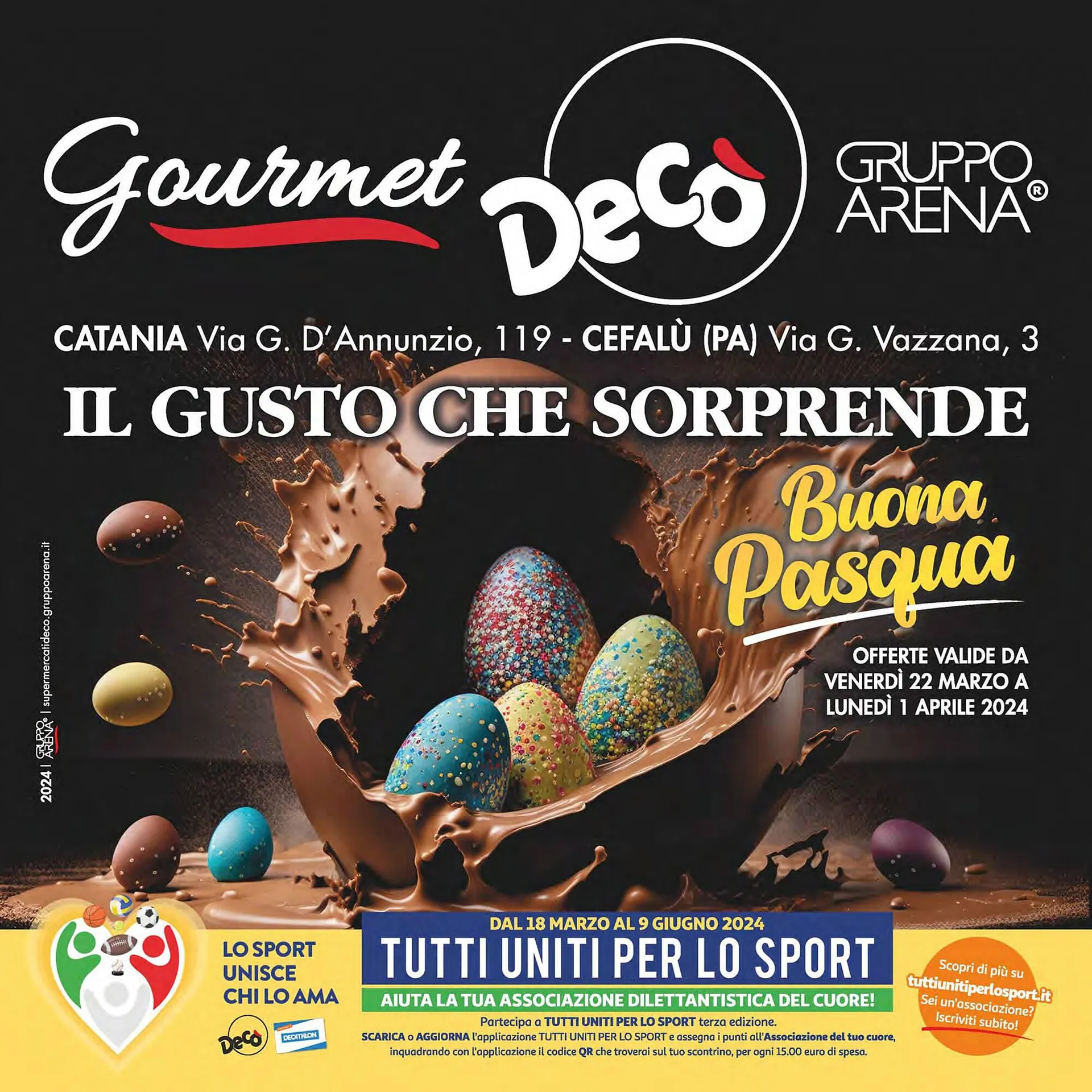 Volantino Gourmet Déco da 22 marzo a 1 aprile di 2024 - Pagina del volantino 1