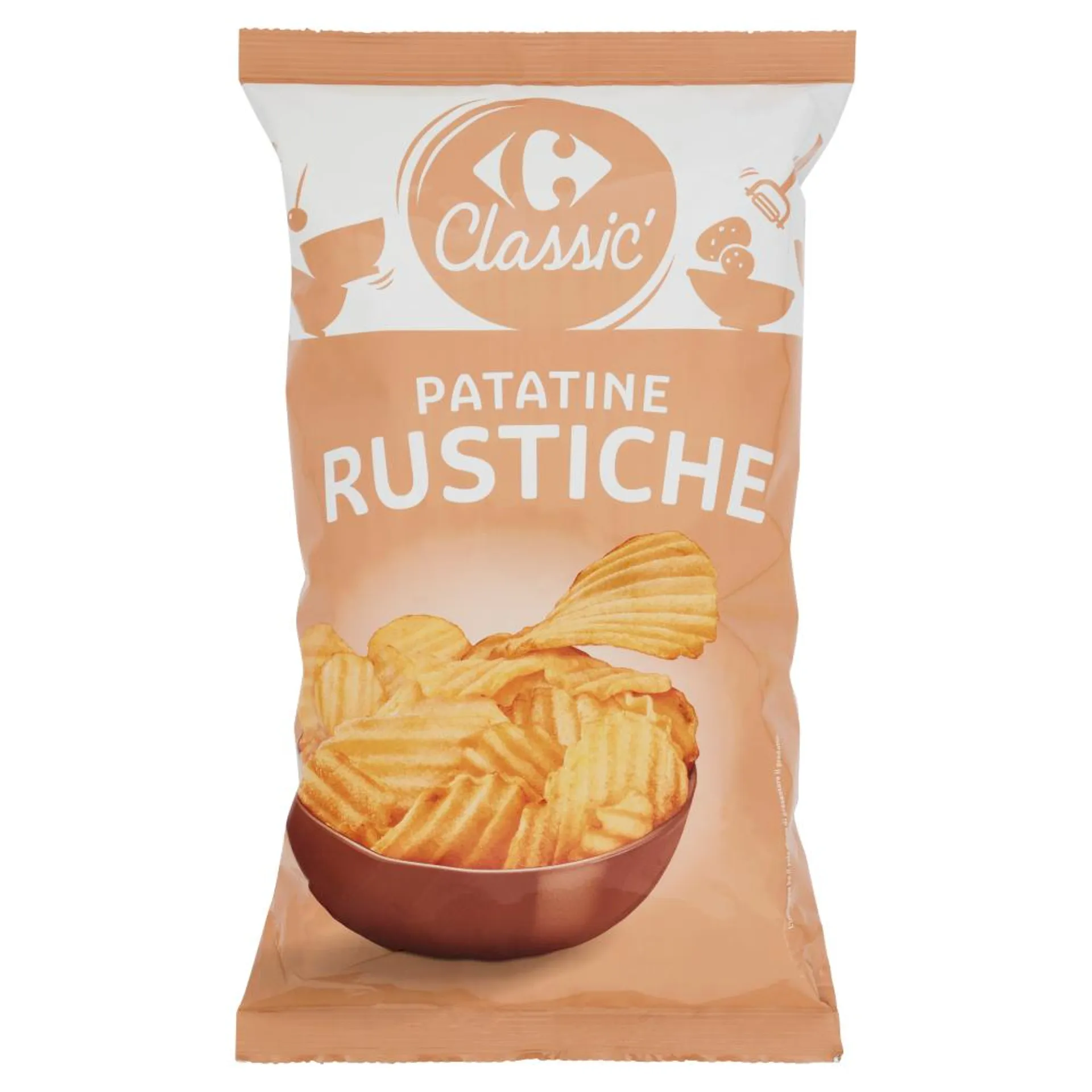 Carrefour Classic Patatine Rustiche 200 g