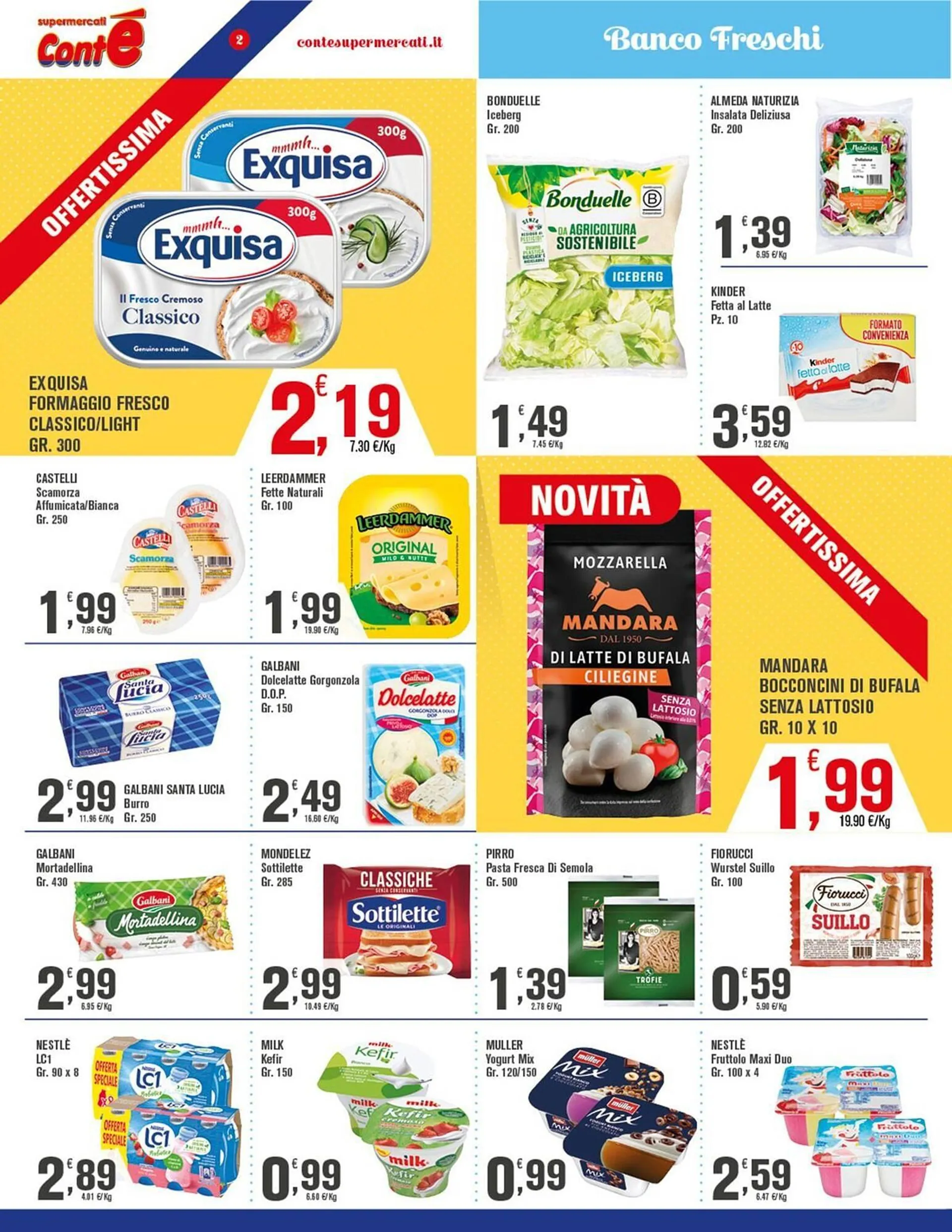 Volantino Conté Supermercati da 29 maggio a 8 giugno di 2025 - Pagina del volantino 2