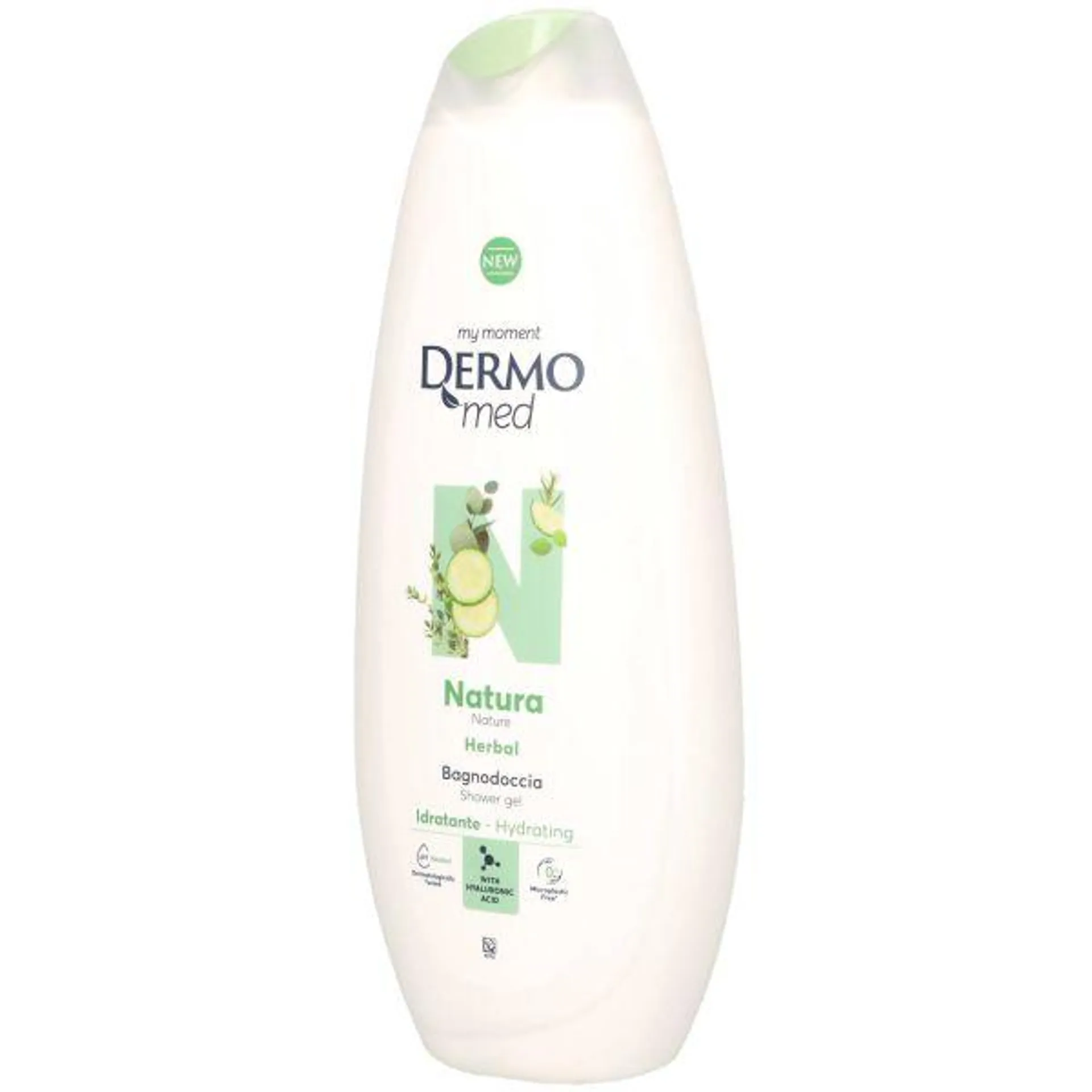 BAGNOSCHIUMA DERMOMED NATURA HERBAL 650ML