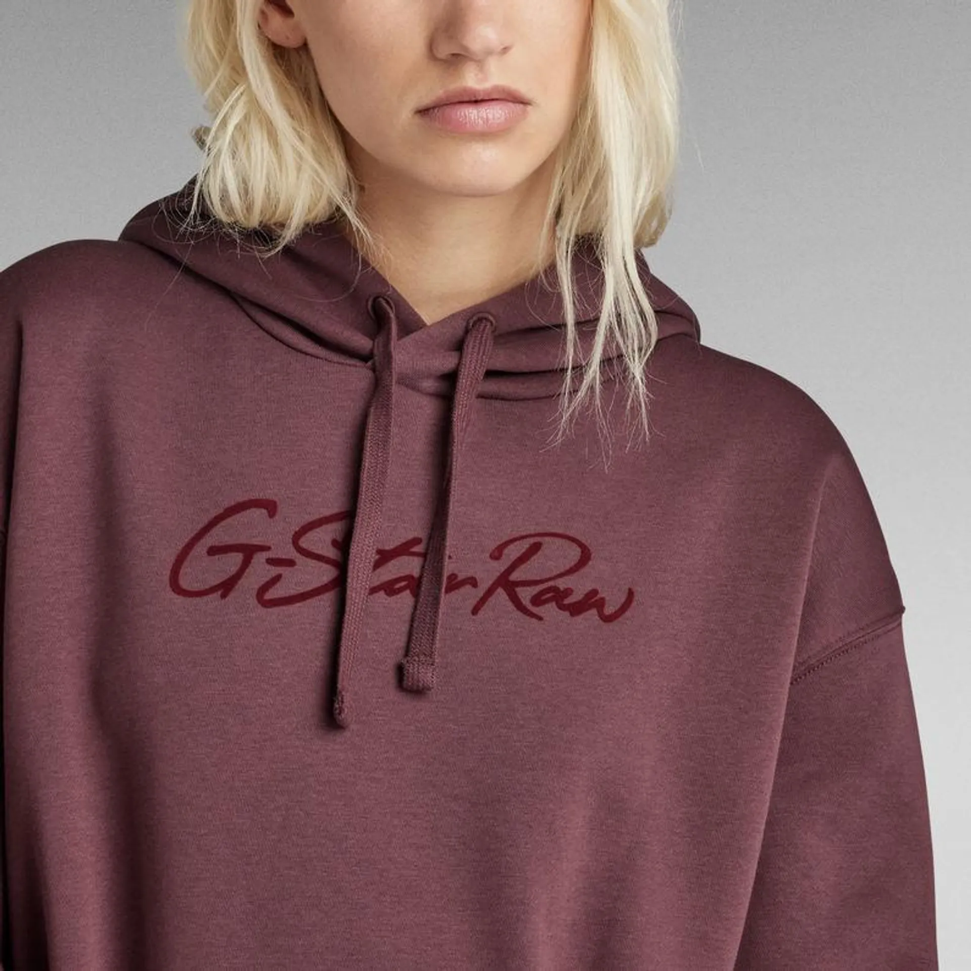 Flock Hooded Sweat Dress