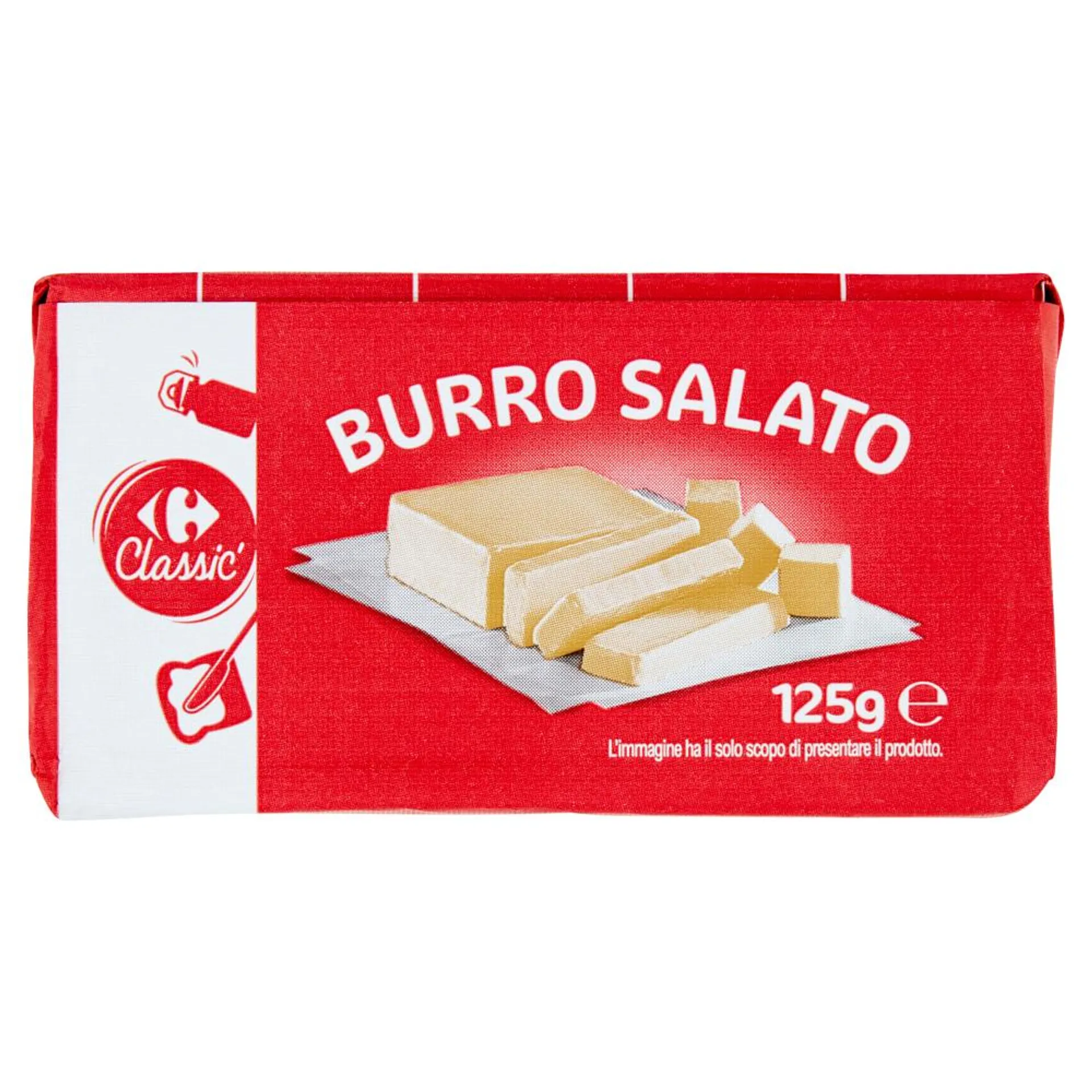 Carrefour Classic Burro Salato 125 g