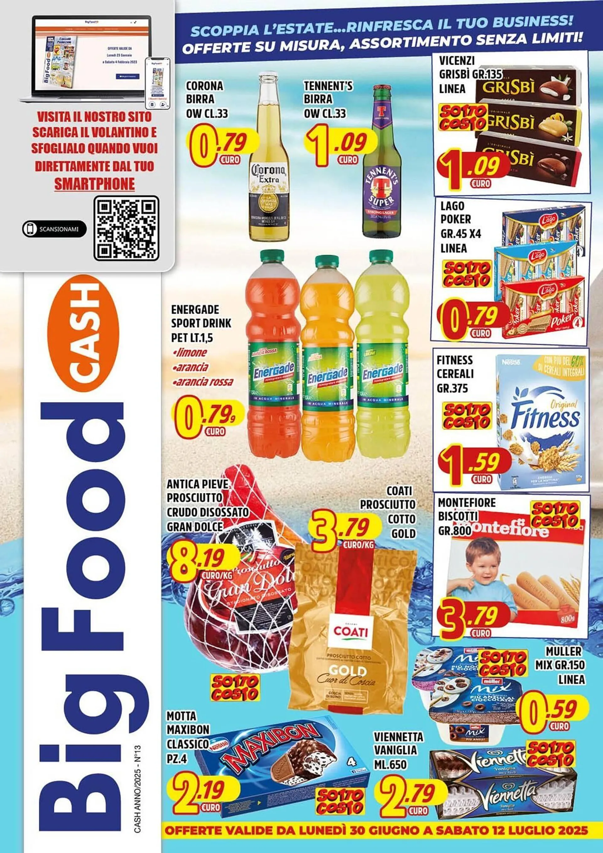 Volantino Big Food da 30 giugno a 12 luglio di 2025 - Pagina del volantino 1