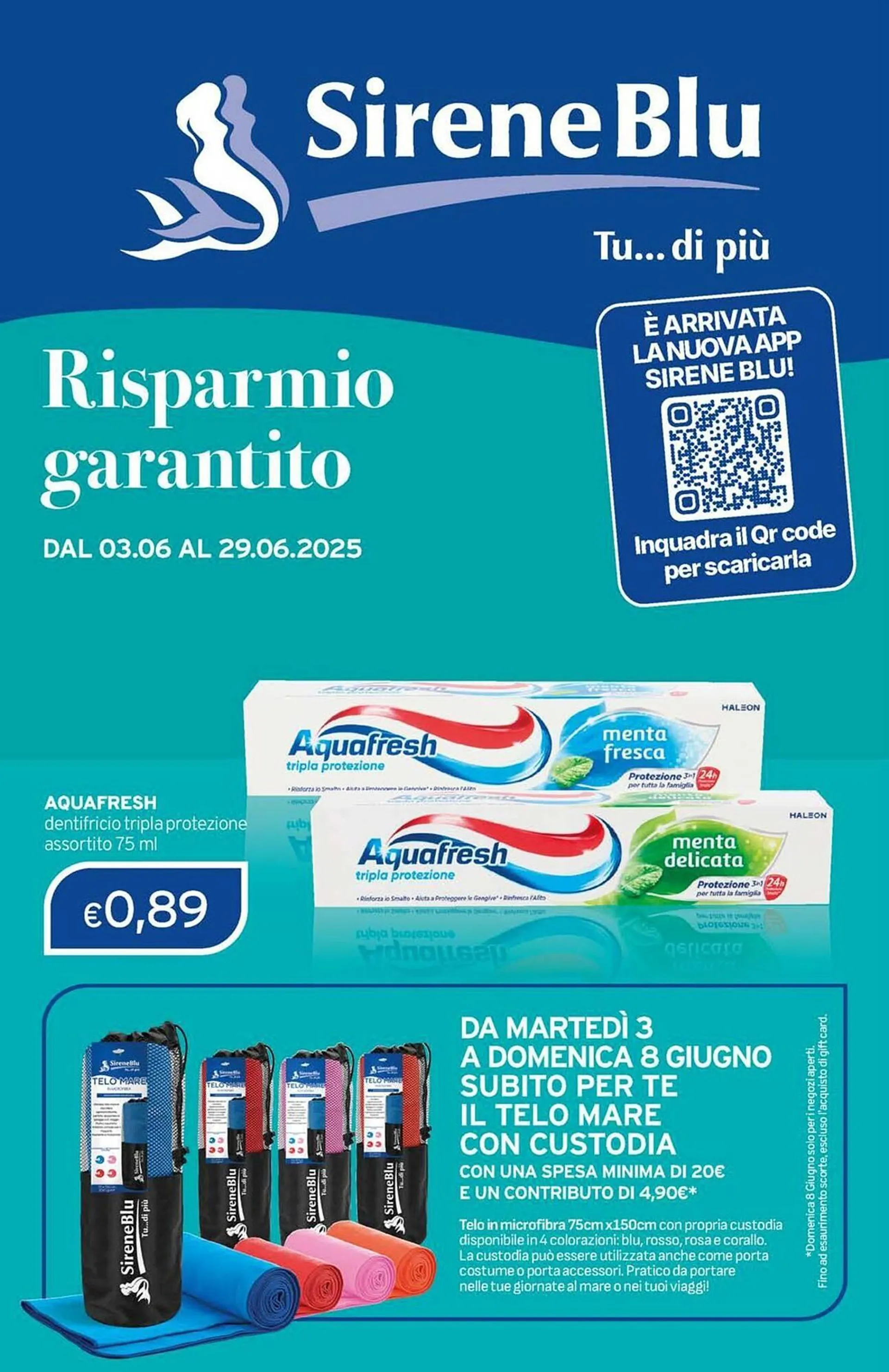 Volantino Sirene Blu - 1
