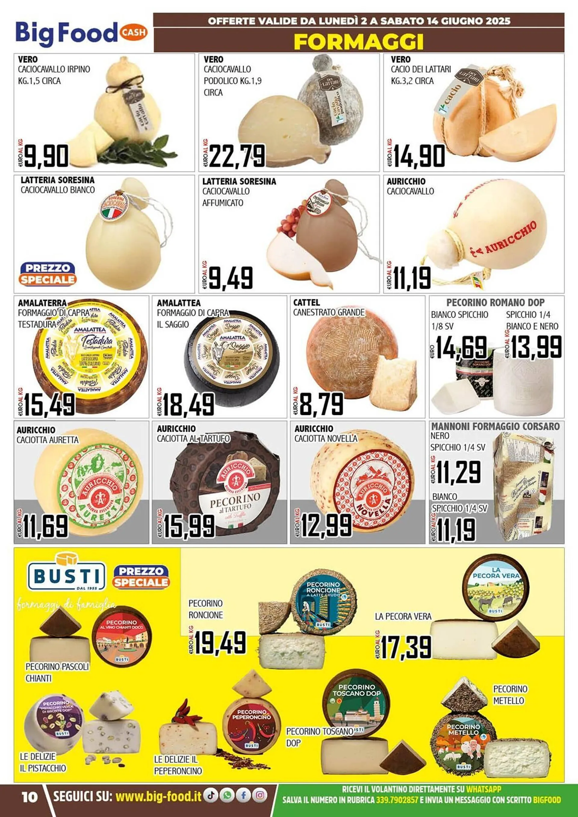 Volantino Big Food da 2 giugno a 14 giugno di 2025 - Pagina del volantino 10