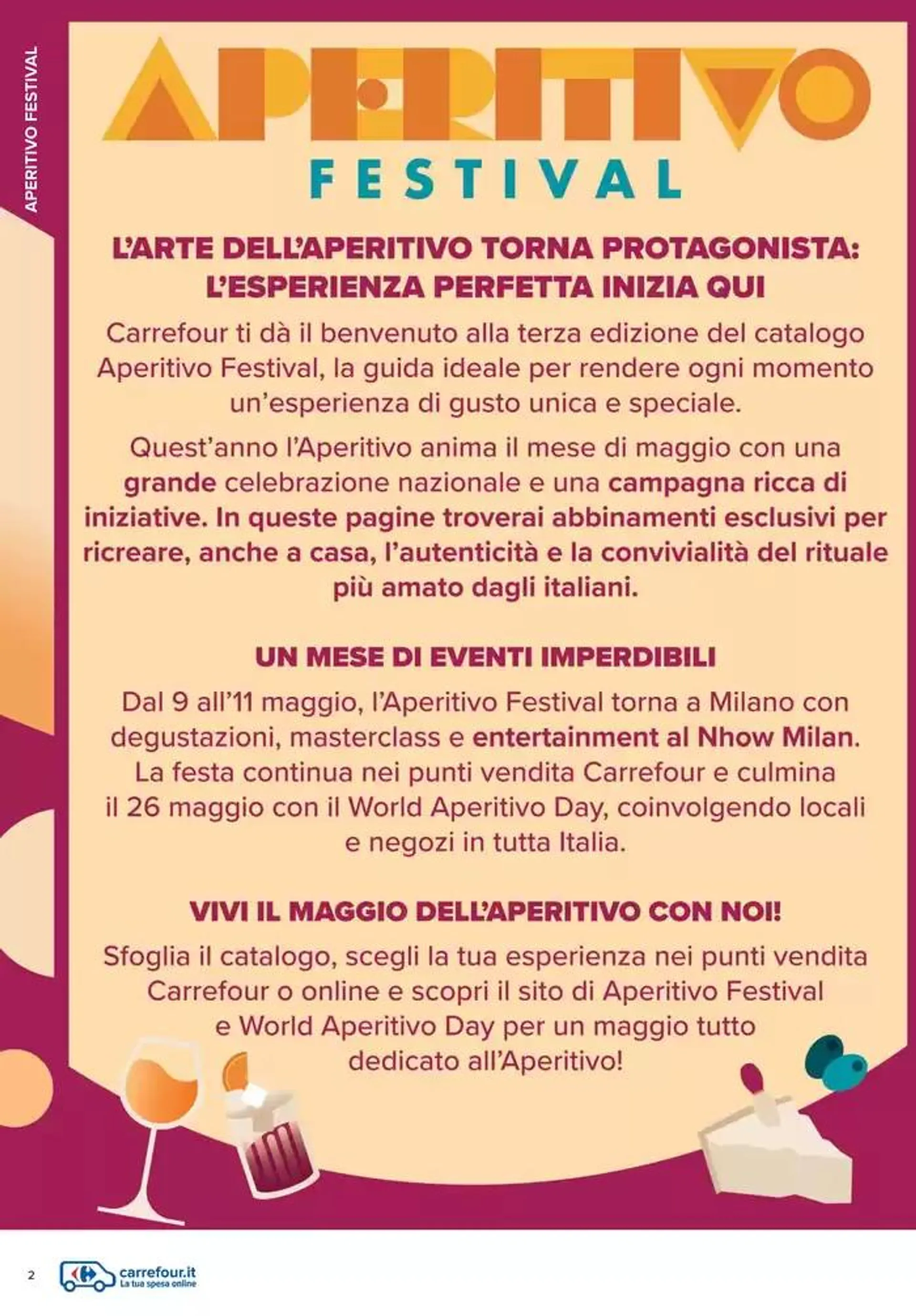 Aperitivo festival da 12 maggio a 31 maggio di 2025 - Pagina del volantino 2