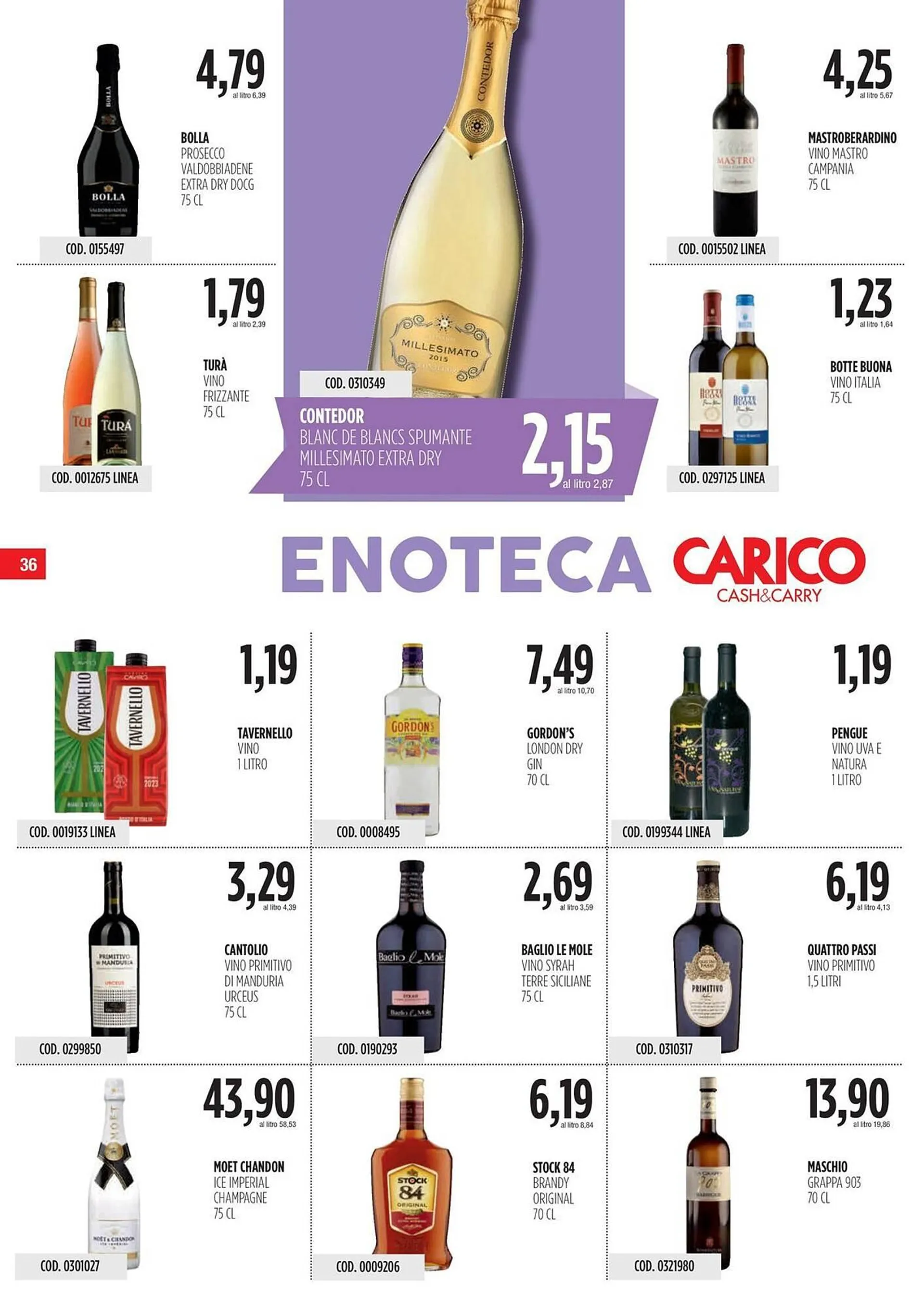 Volantino Carico Cash & Carry da 9 maggio a 22 maggio di 2024 - Pagina del volantino 36