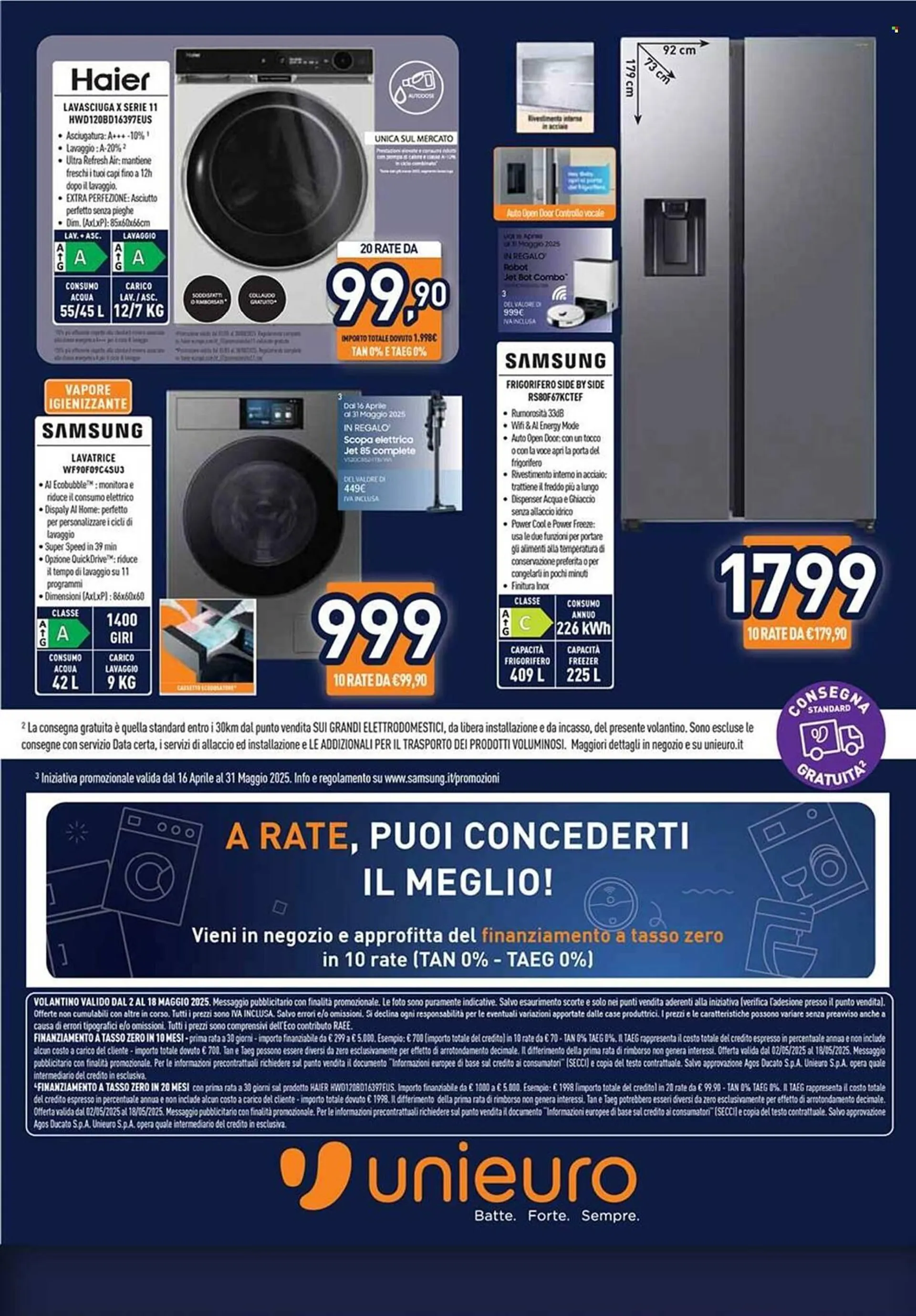 Volantino Unieuro da 2 maggio a 18 maggio di 2025 - Pagina del volantino 33