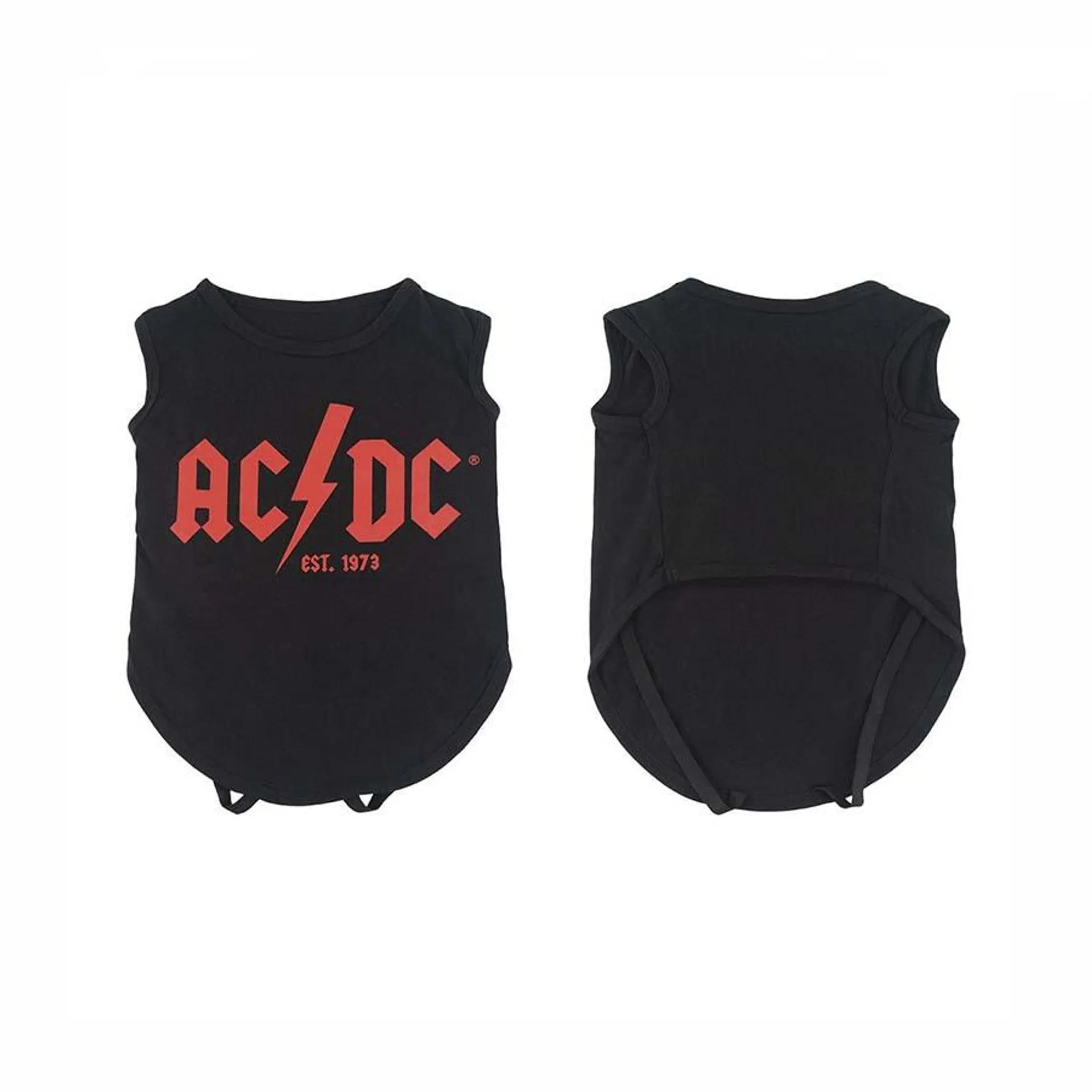 For fan pets t-shirt cane acdc