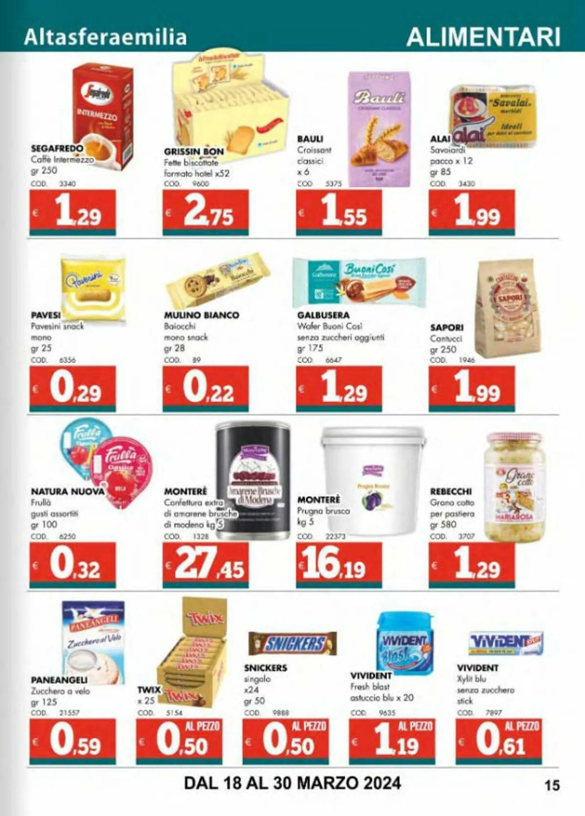 Volantino Altasfera da 18 marzo a 30 marzo di 2024 - Pagina del volantino 15