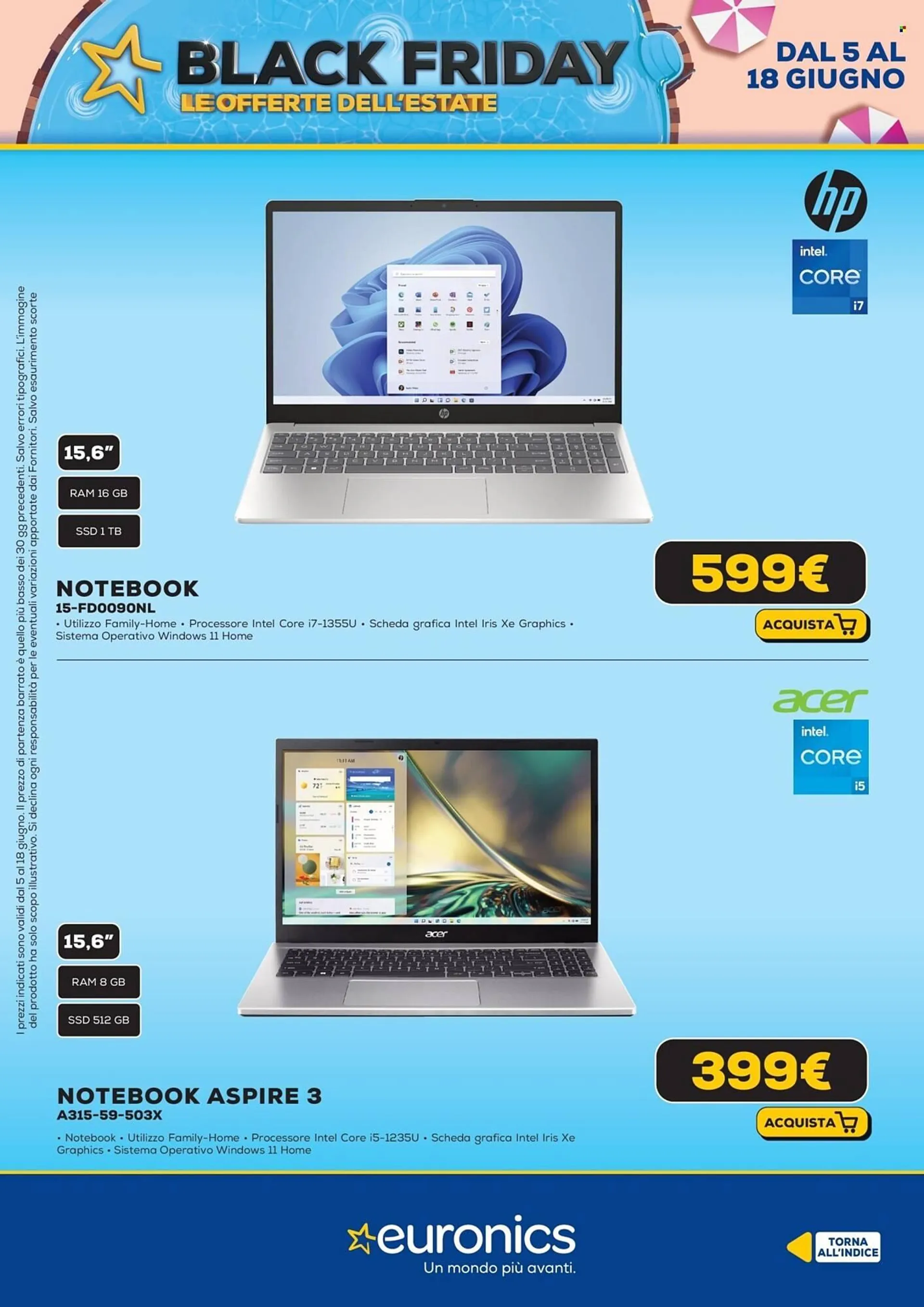 Volantino Euronics da 5 giugno a 18 giugno di 2025 - Pagina del volantino 15