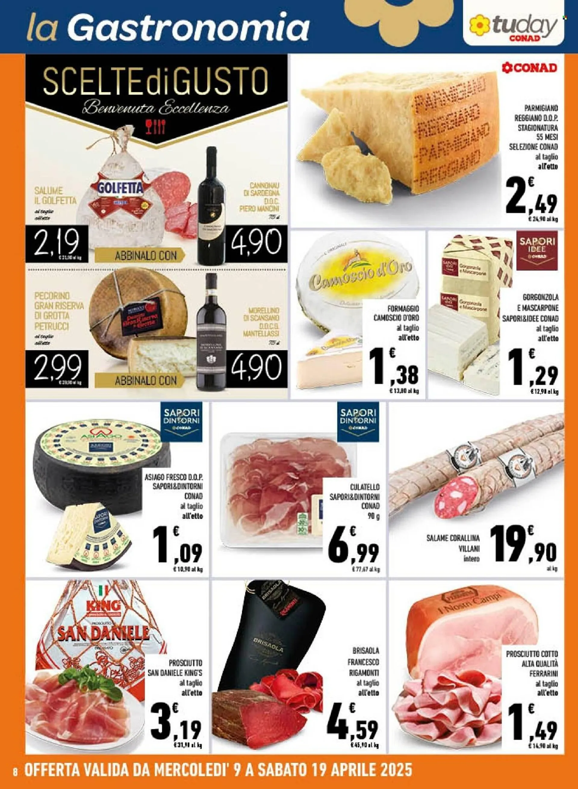 Volantino Conad da 9 aprile a 19 aprile di 2025 - Pagina del volantino 8