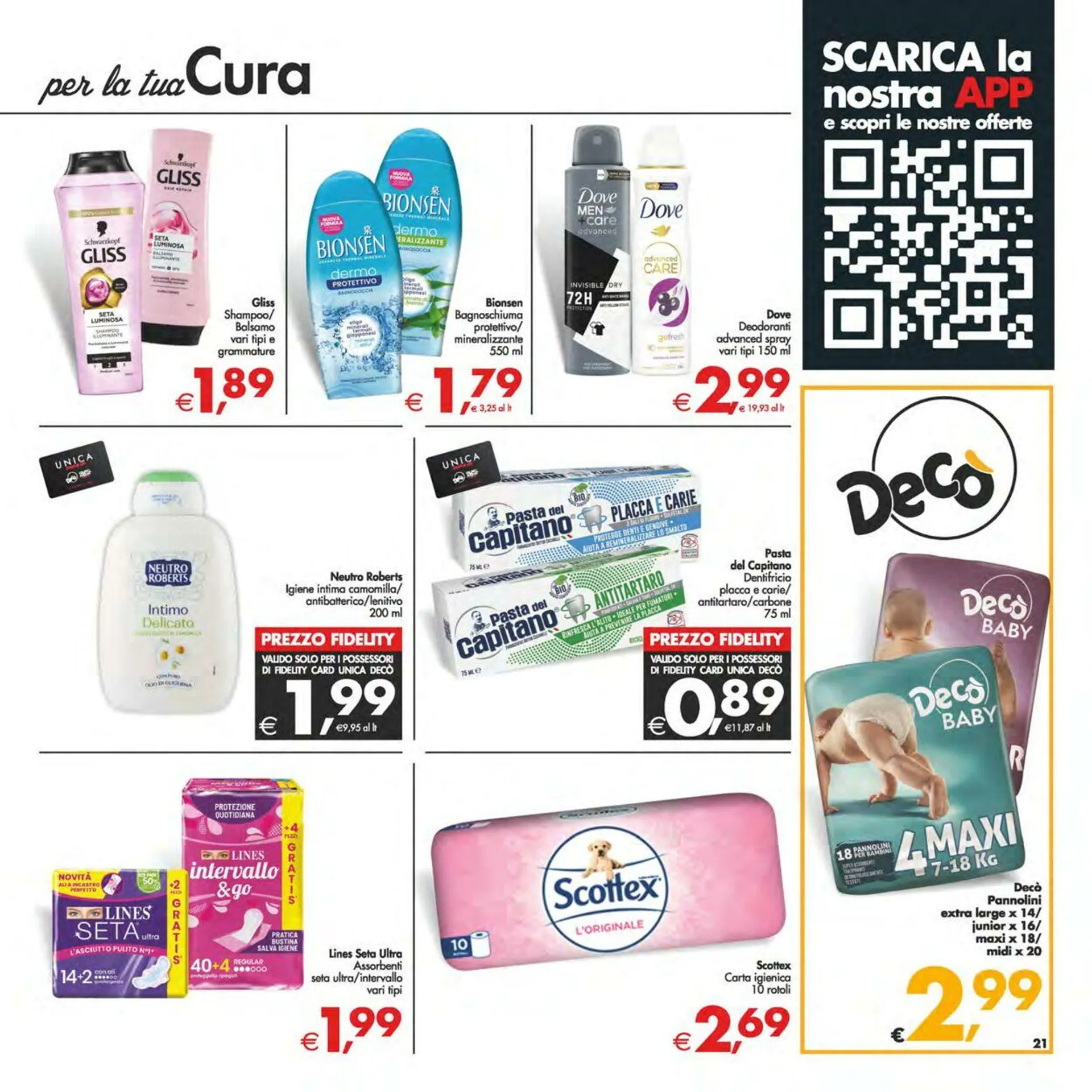 Deco Volantino attuale da 24 giugno a 3 luglio di 2025 - Pagina del volantino 21