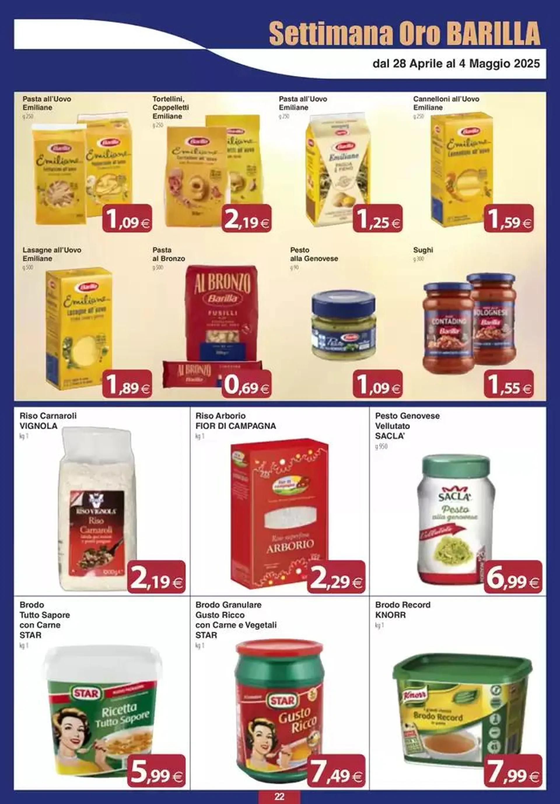 Offerte da 22 aprile a 7 maggio di 2025 - Pagina del volantino 22