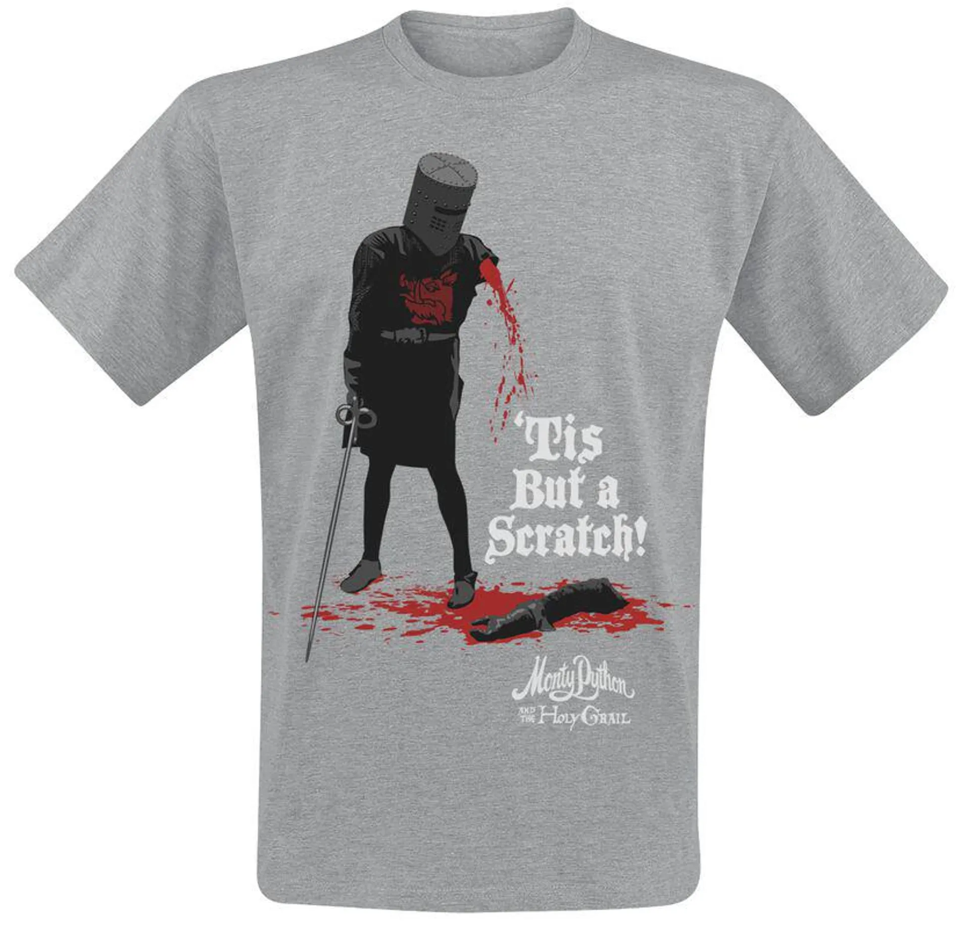 Tis But A Scratch | T-Shirt | grigio | Monty Python