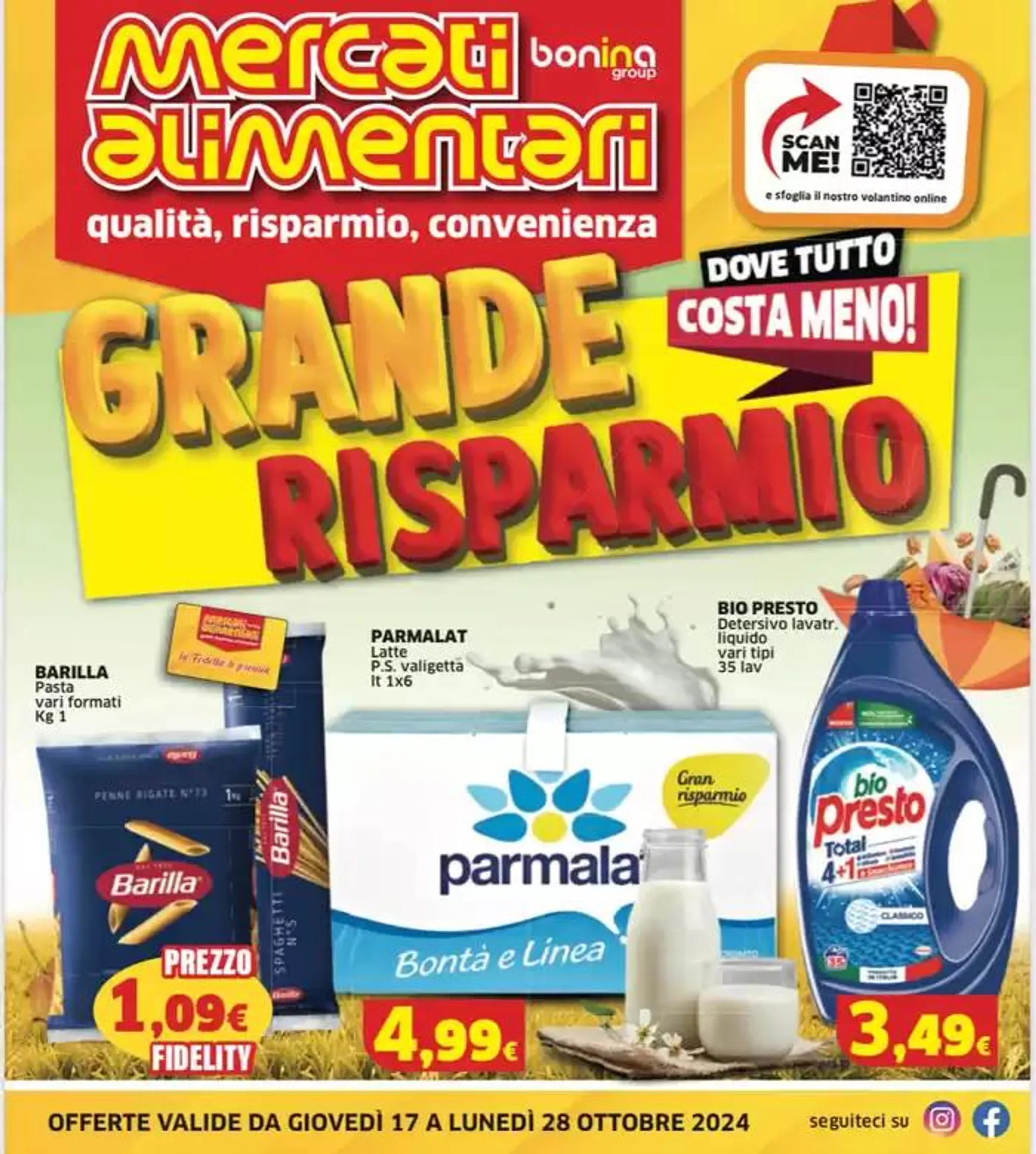 Grande risparmio da 17 ottobre a 28 ottobre di 2024 - Pagina del volantino 1